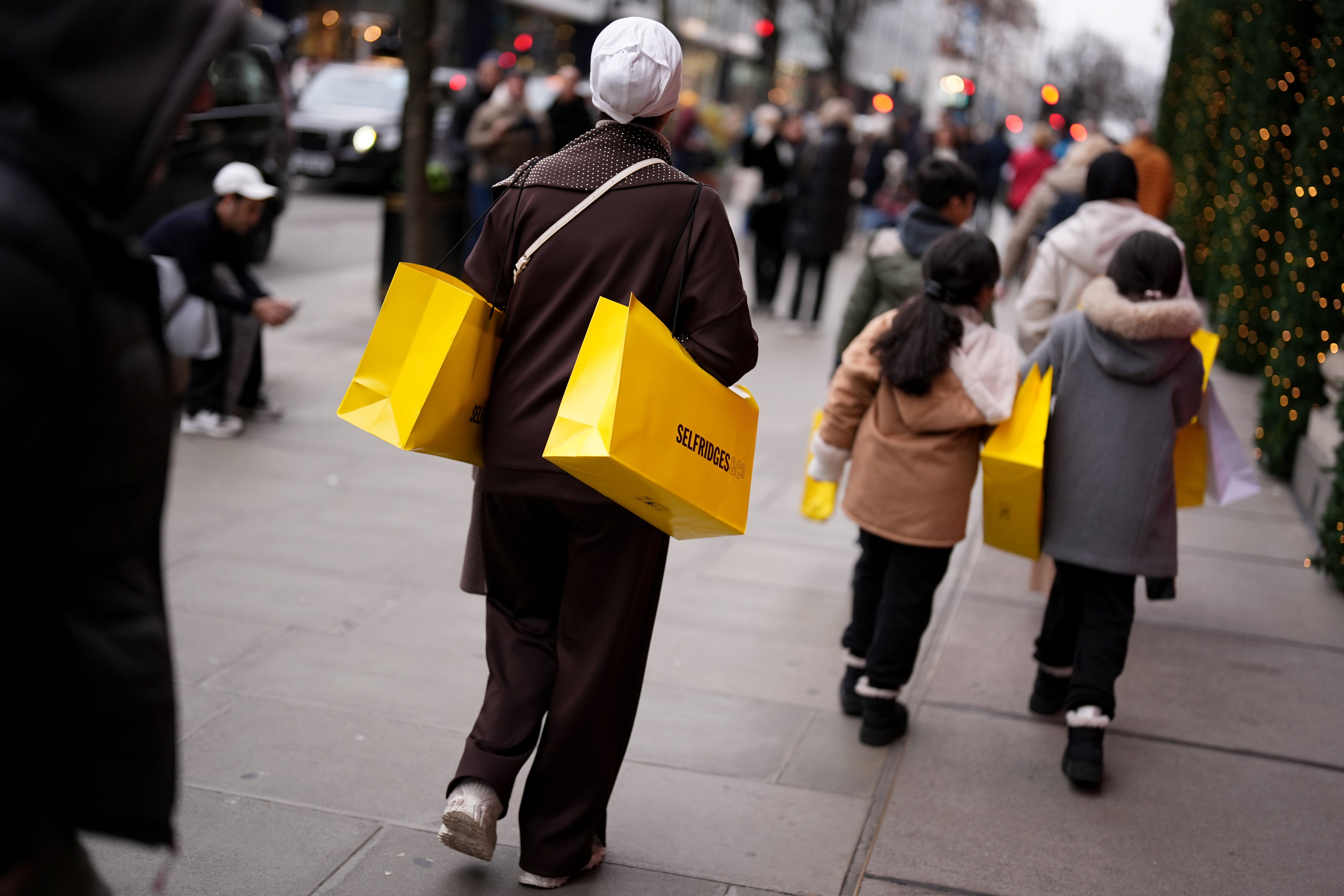 The drop in footfall comes after major retailers including Next, Marks & Spencer and John Lewis announced they will not open their bricks and mortar stores on Boxing Day.