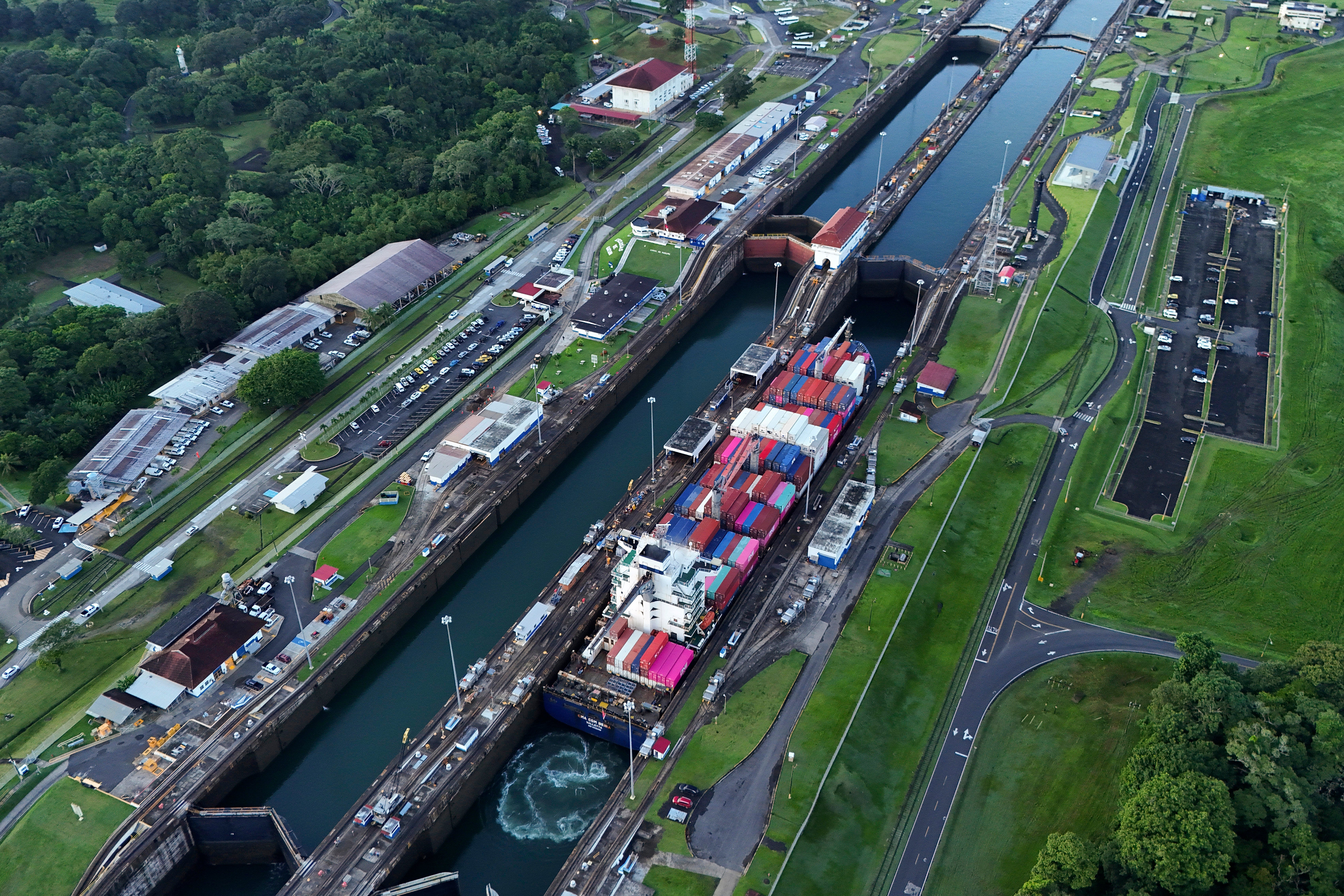 Trump ominously suggested that the canal’s status was ‘under discussion.’