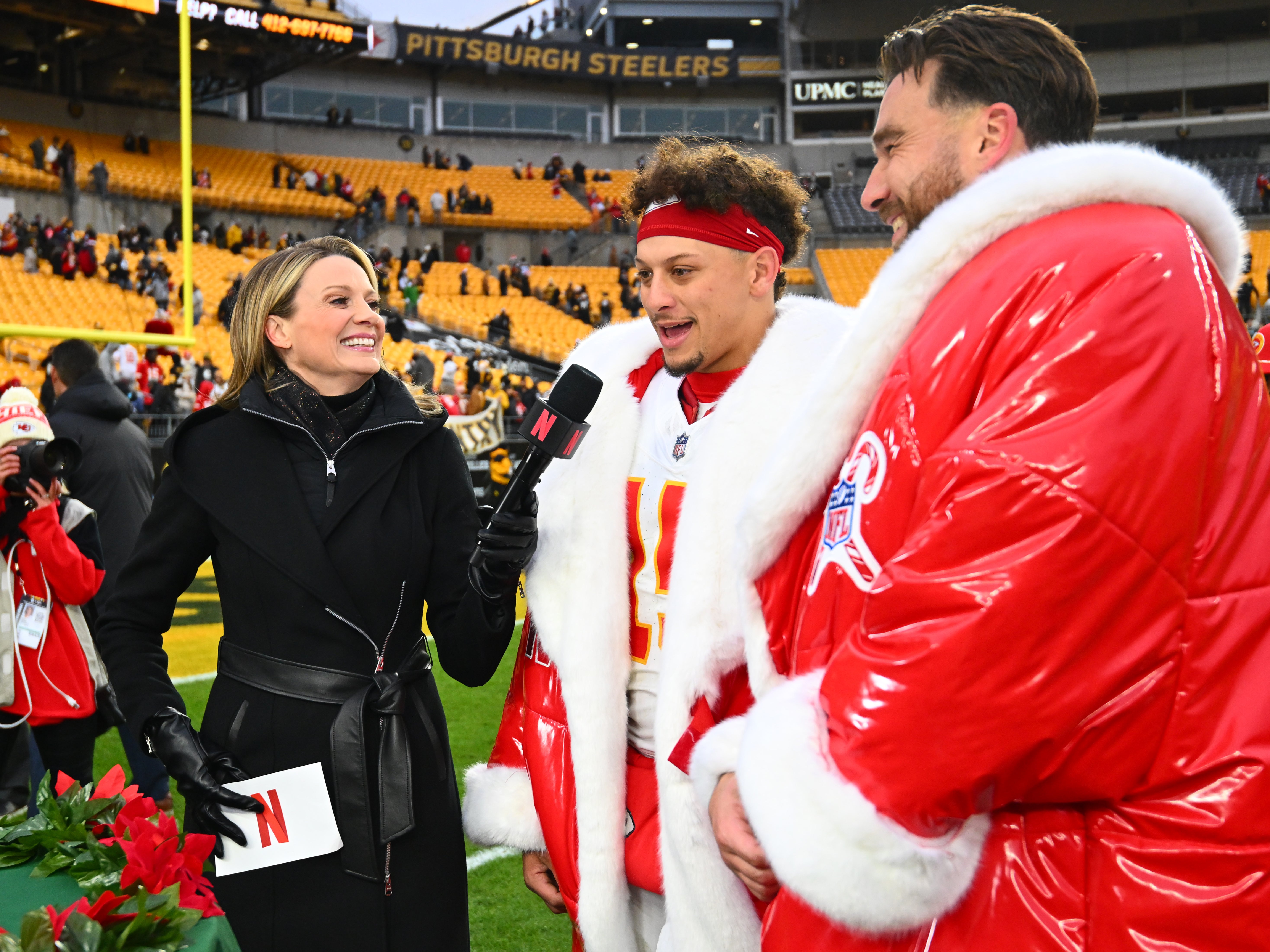 Patrick Mahomes refused to eat a festive cake from Netflix post-win for one reason