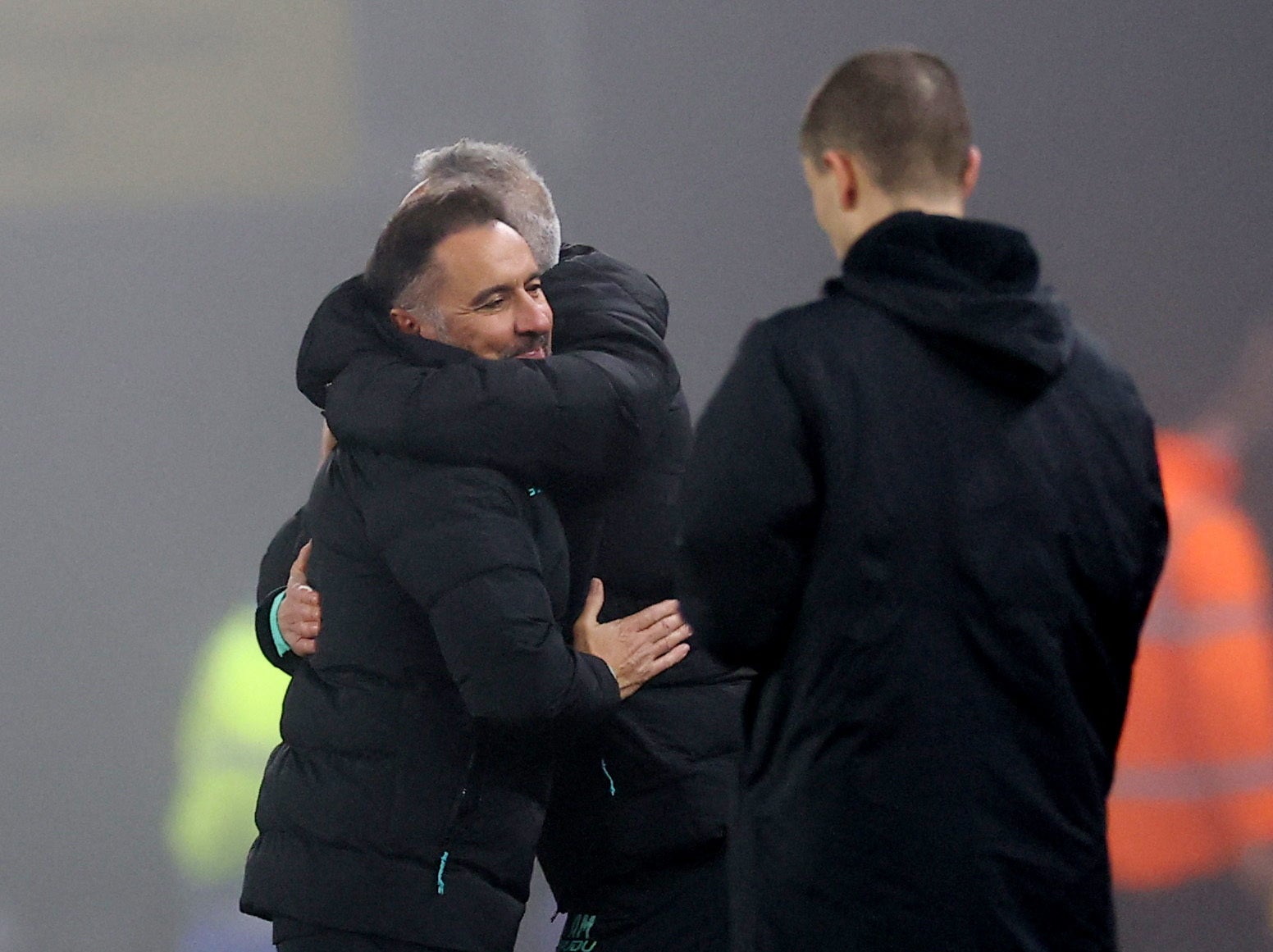 Wolverhampton Wanderers manager Vitor Pereira celebrates