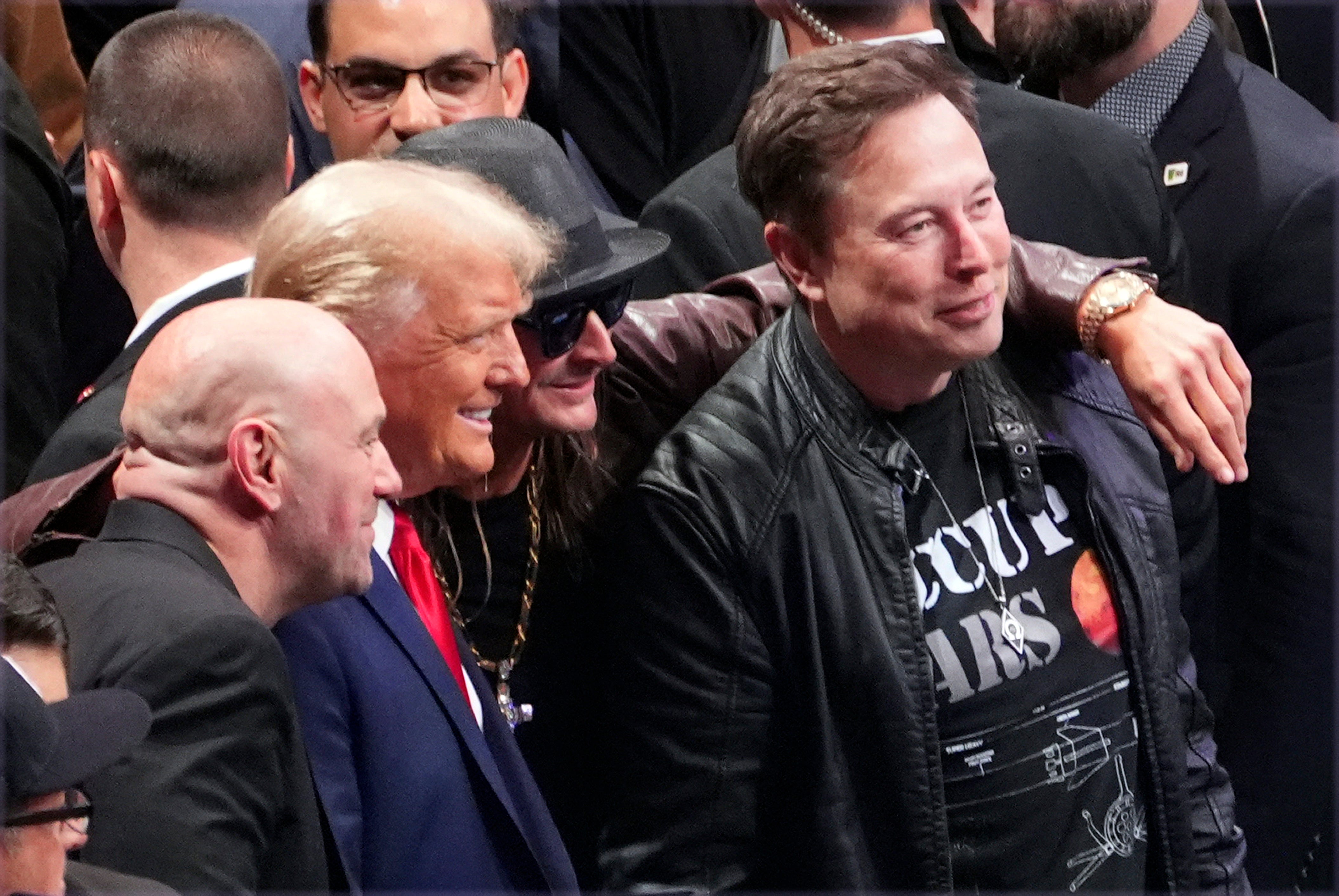 Elon Musk swung behind US president-elect Donald Trump ahead of the November election