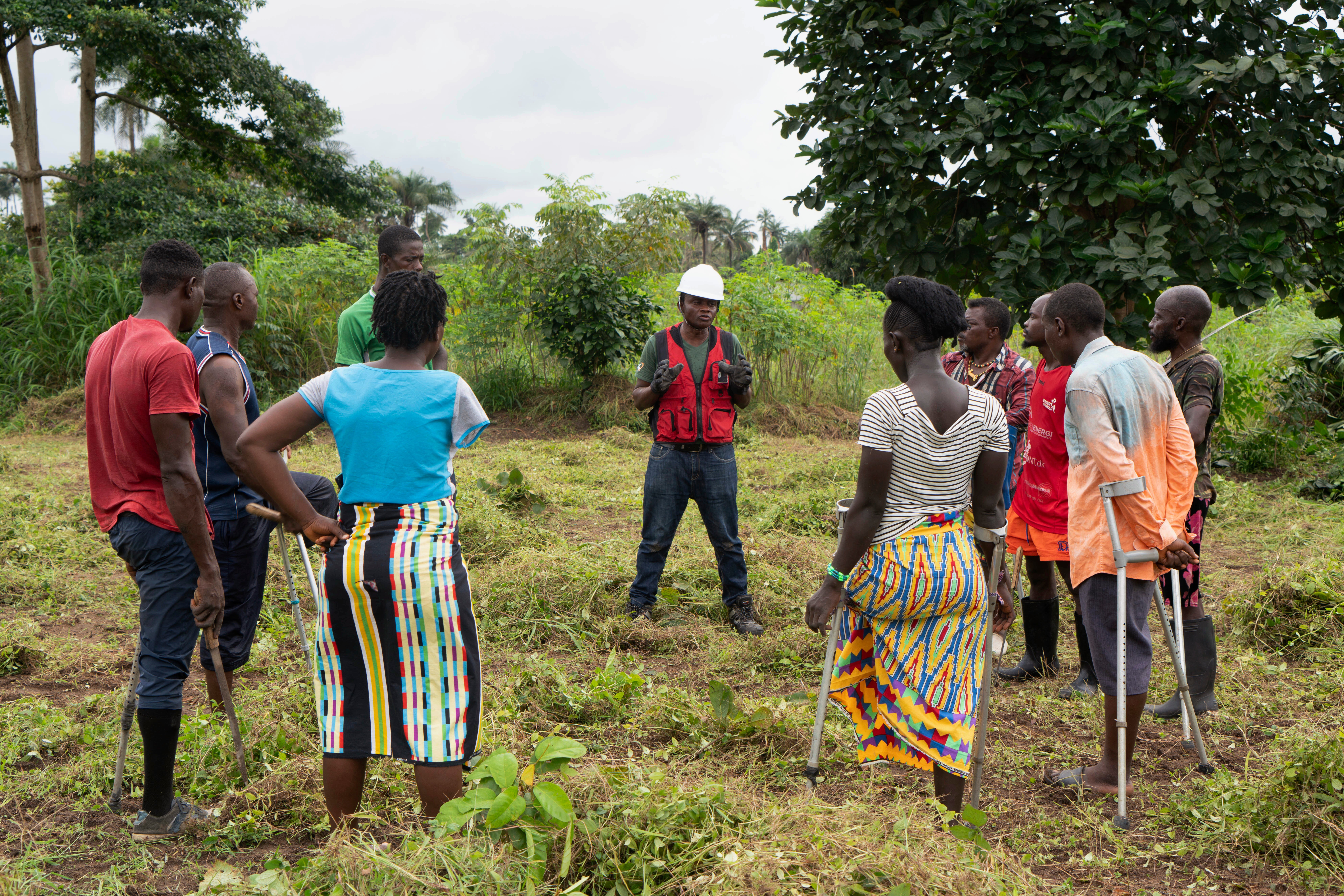 Sierra Leone Amputees and Farming