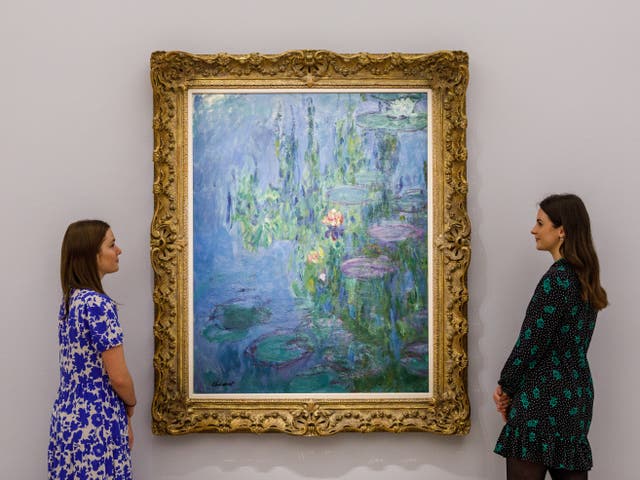 <p>Claude Monet’s Water Lilies</p>