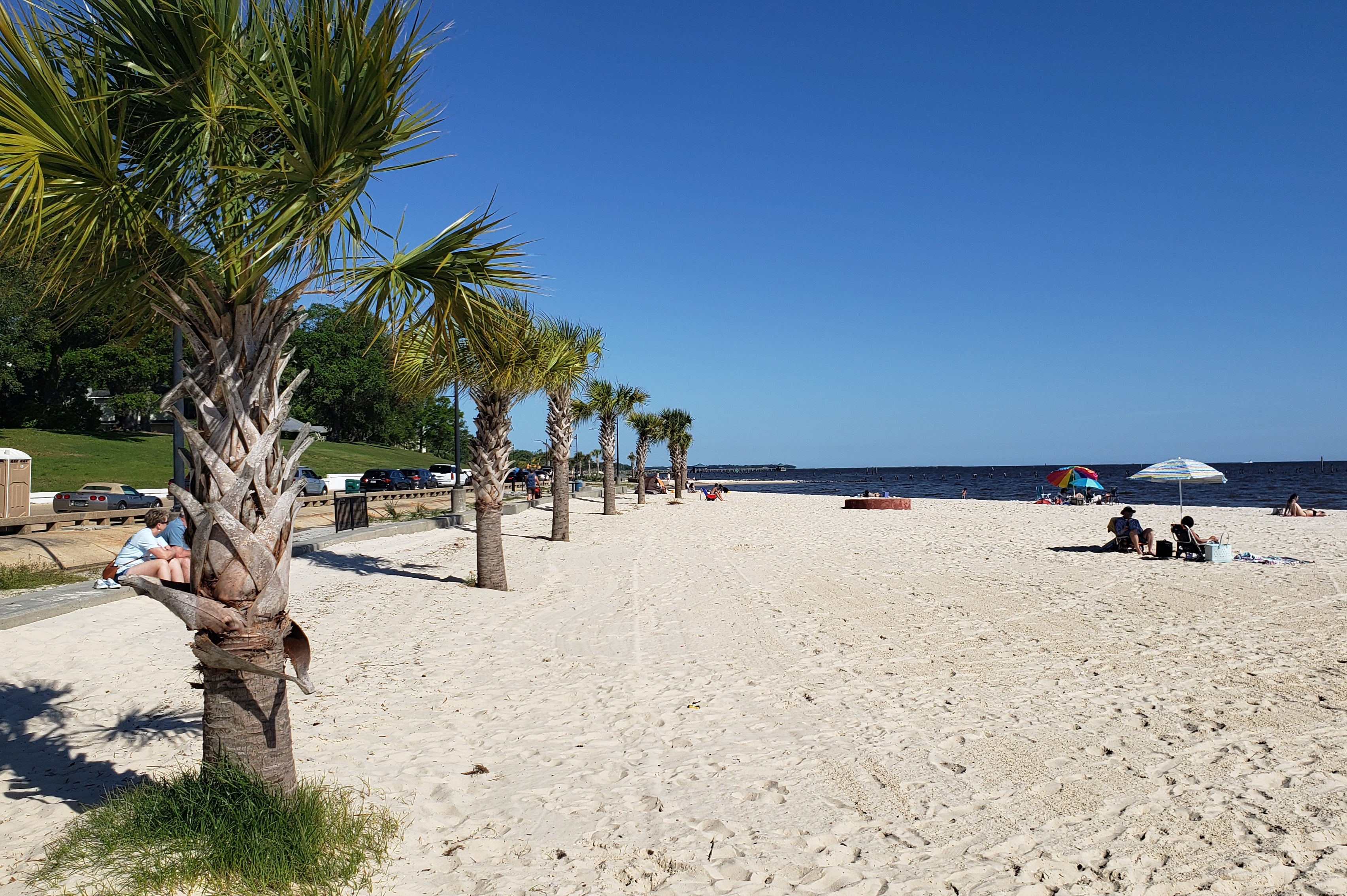 The 26 miles of white sands wouldn’t be out of place in the Caribbean