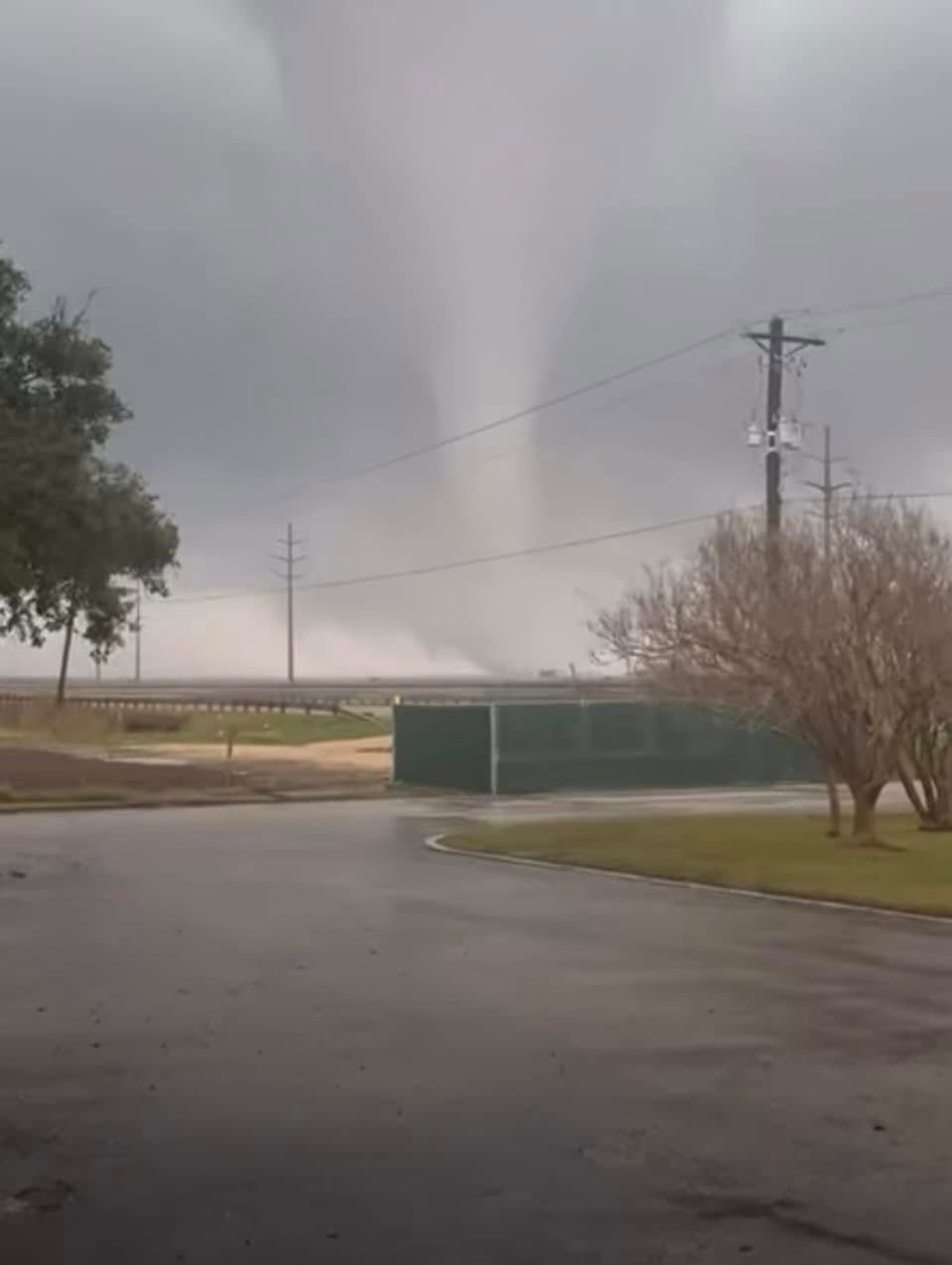 Tornadoes moved through Texas on Thursday. More storms were forecast in the area over the weekend