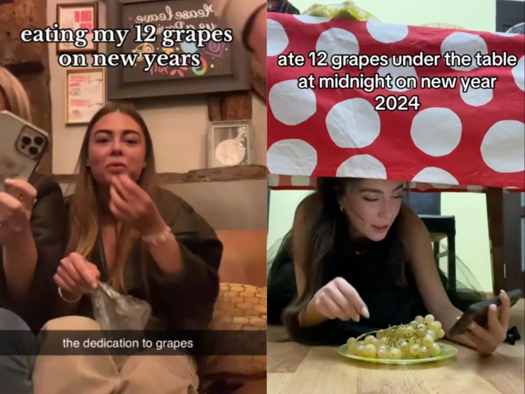 TikTok users swear by a Spanish tradition to ring in the New Year – and spark a new era in their love lives