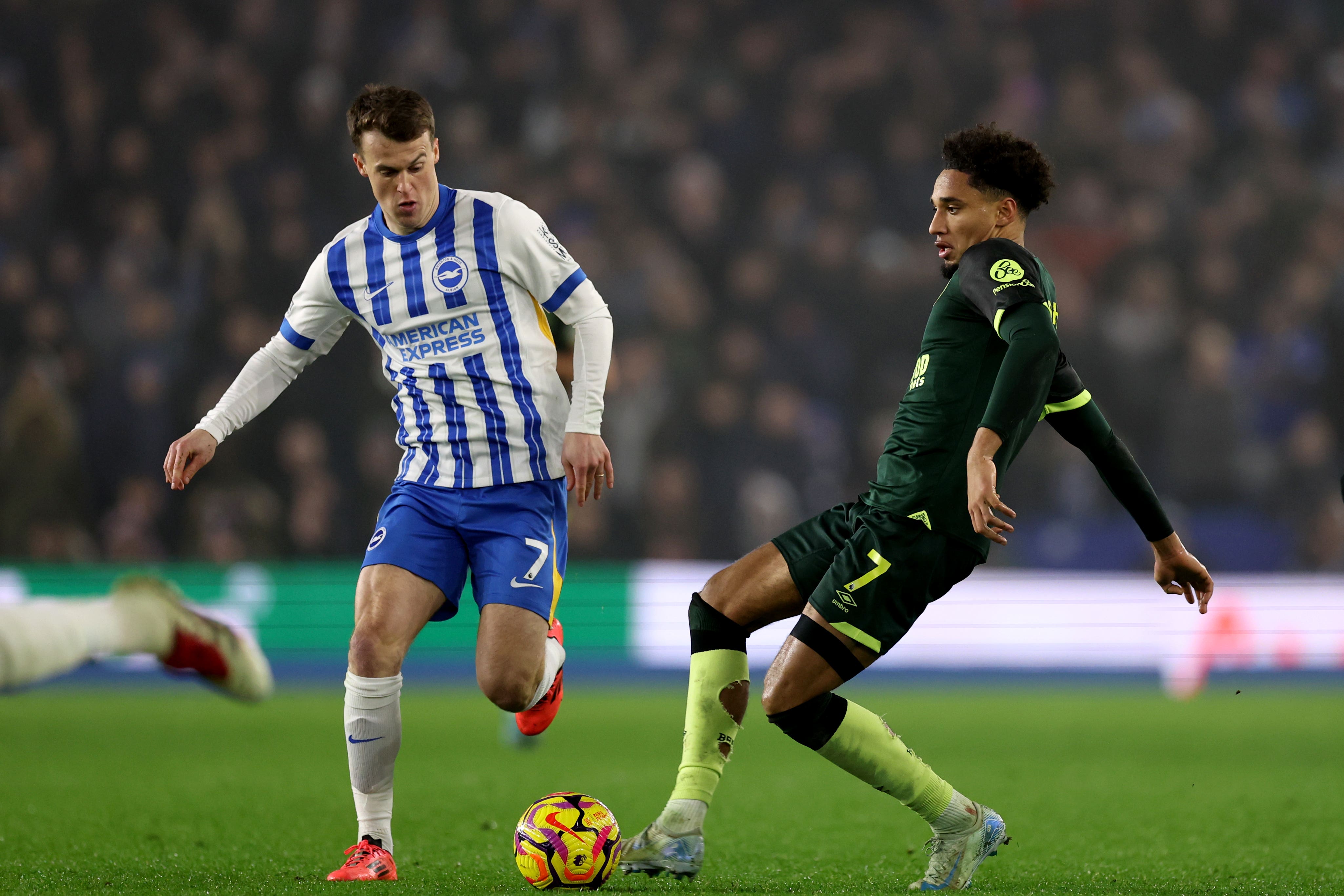 It ended goalless at the Amex Stadium