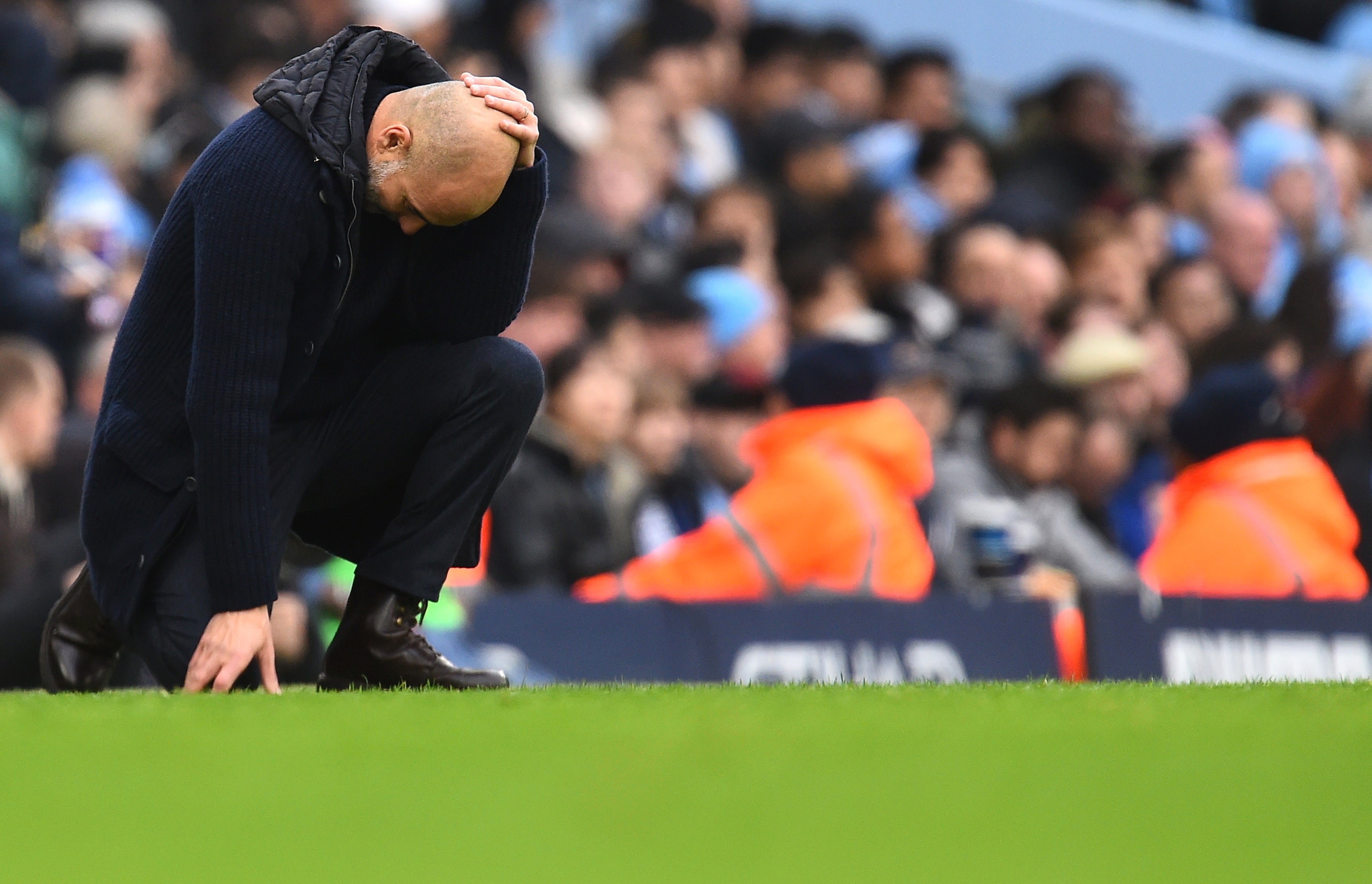 Pep Guardiola has reached his lowest point as a manager