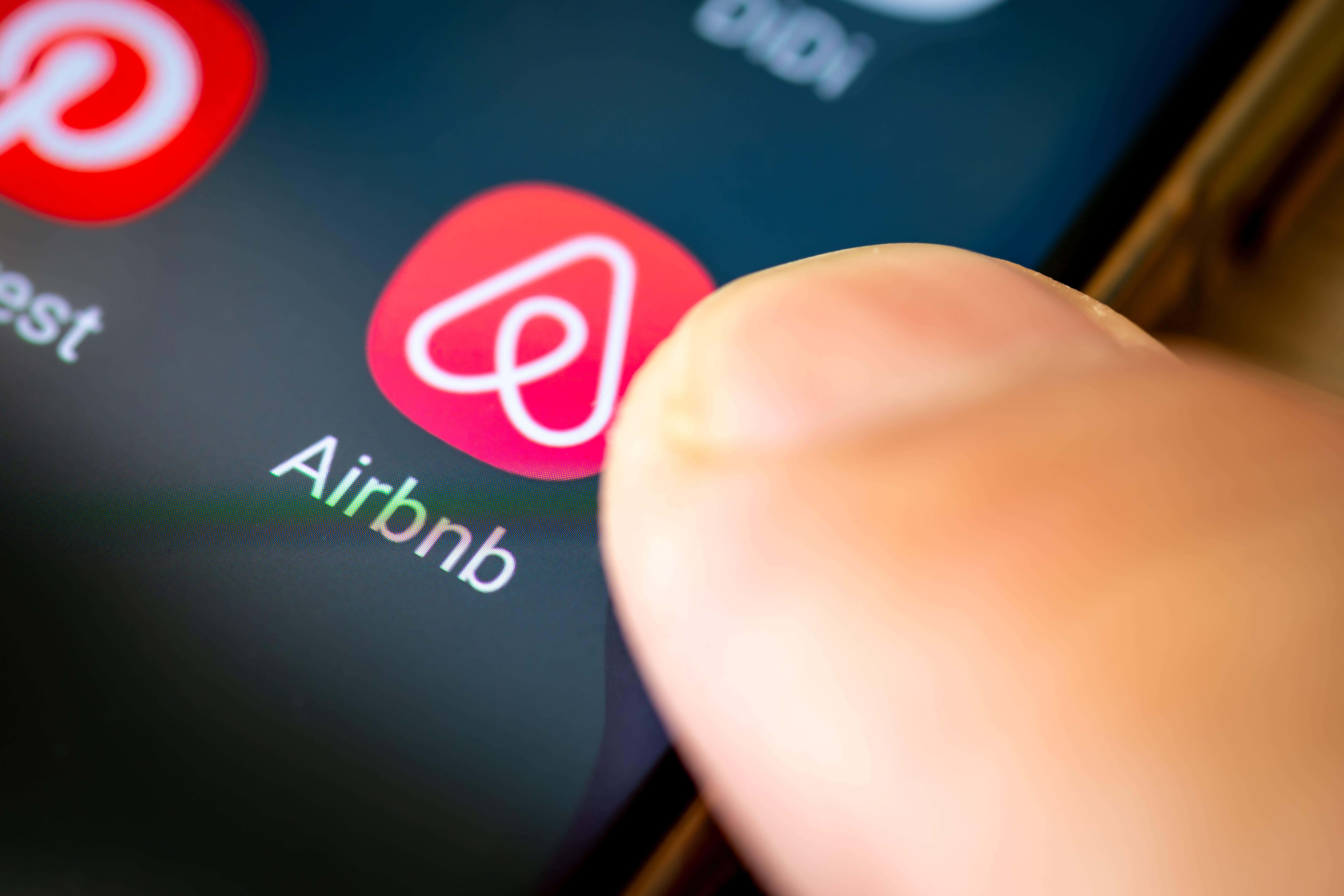 Airbnb said that last year around 7,800 people in the UK were blocked from making a booking (Alamy/PA)