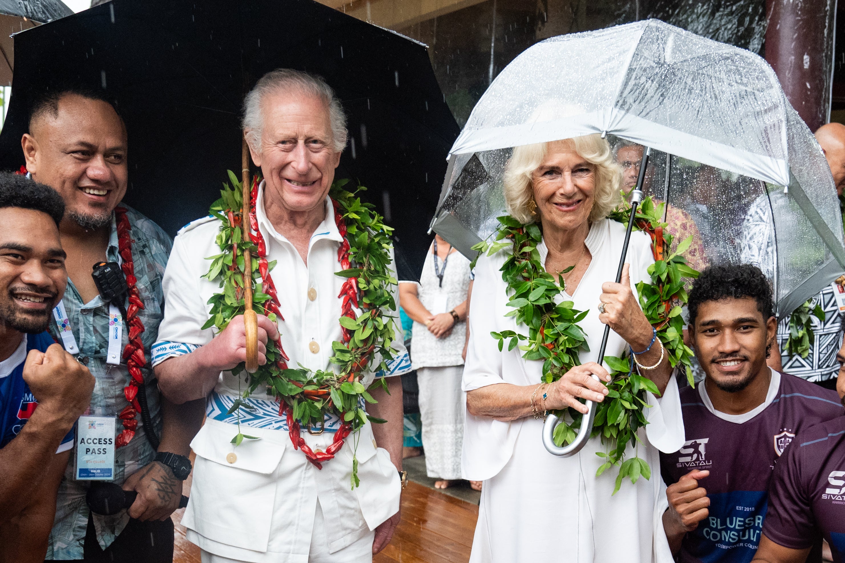 The King “genuinely loved” the Australian and Samoan tour and “genuinely thrived”, said an official