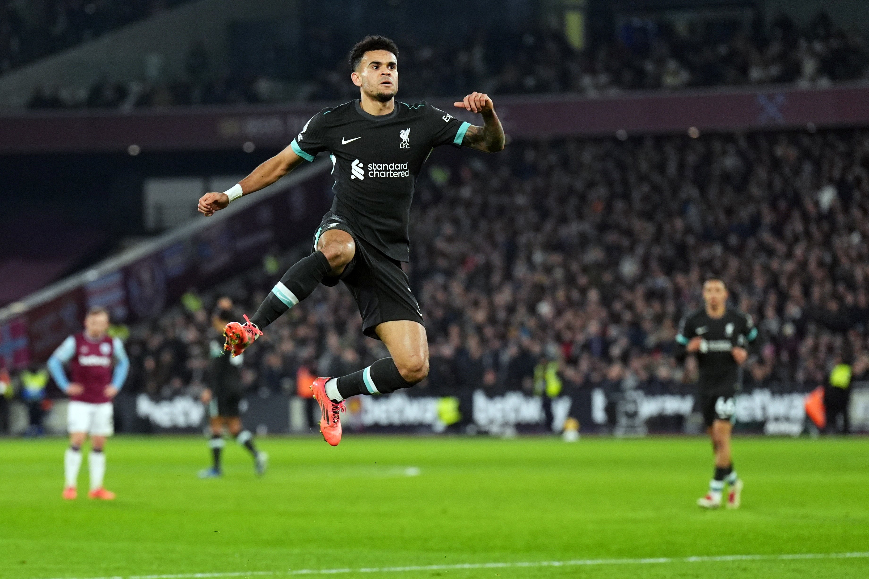 Luis Diaz opened the scoring at the London Stadium