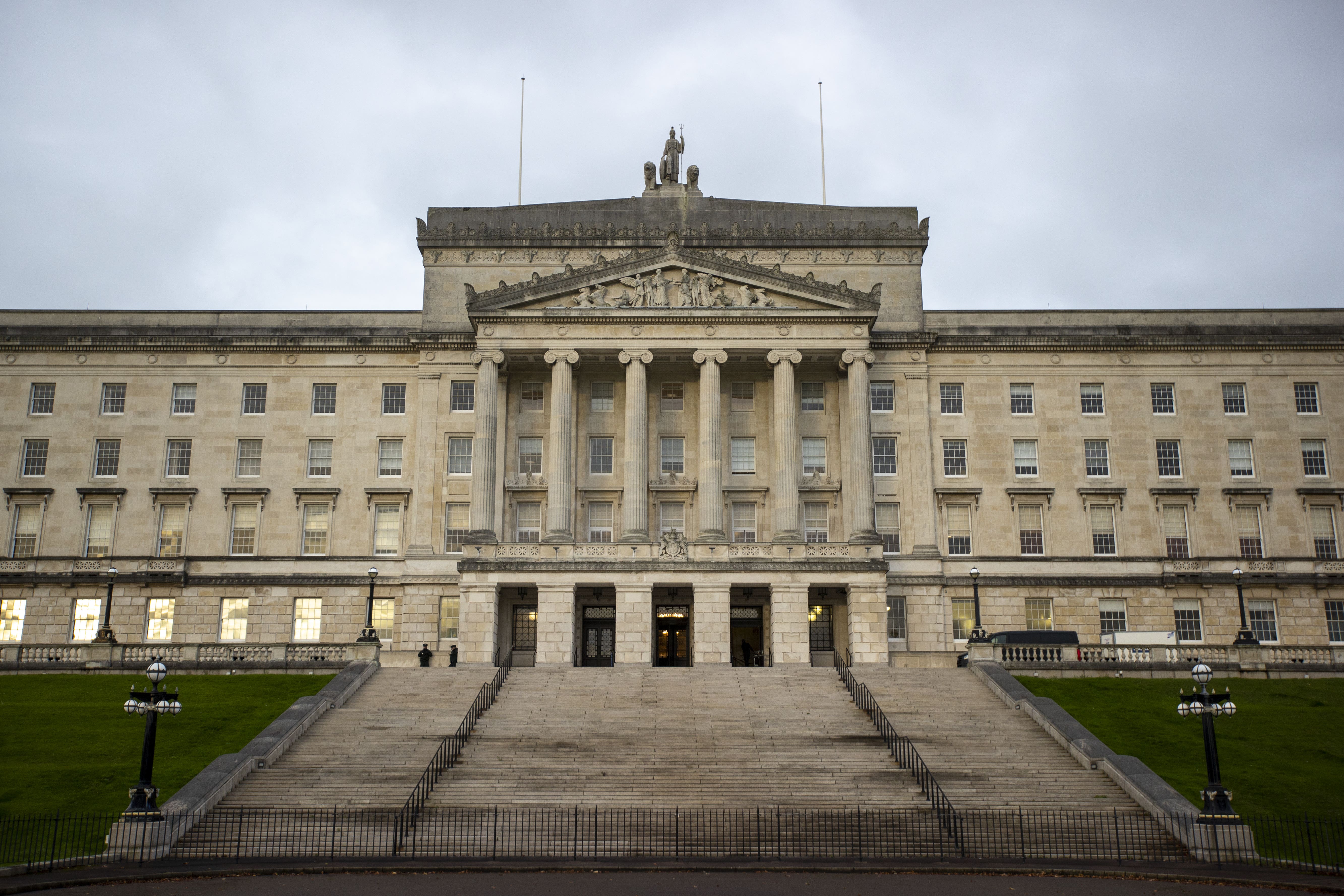 The Stormont powersharing Executive was in suspension in 2003 (Liam McBurney/PA)