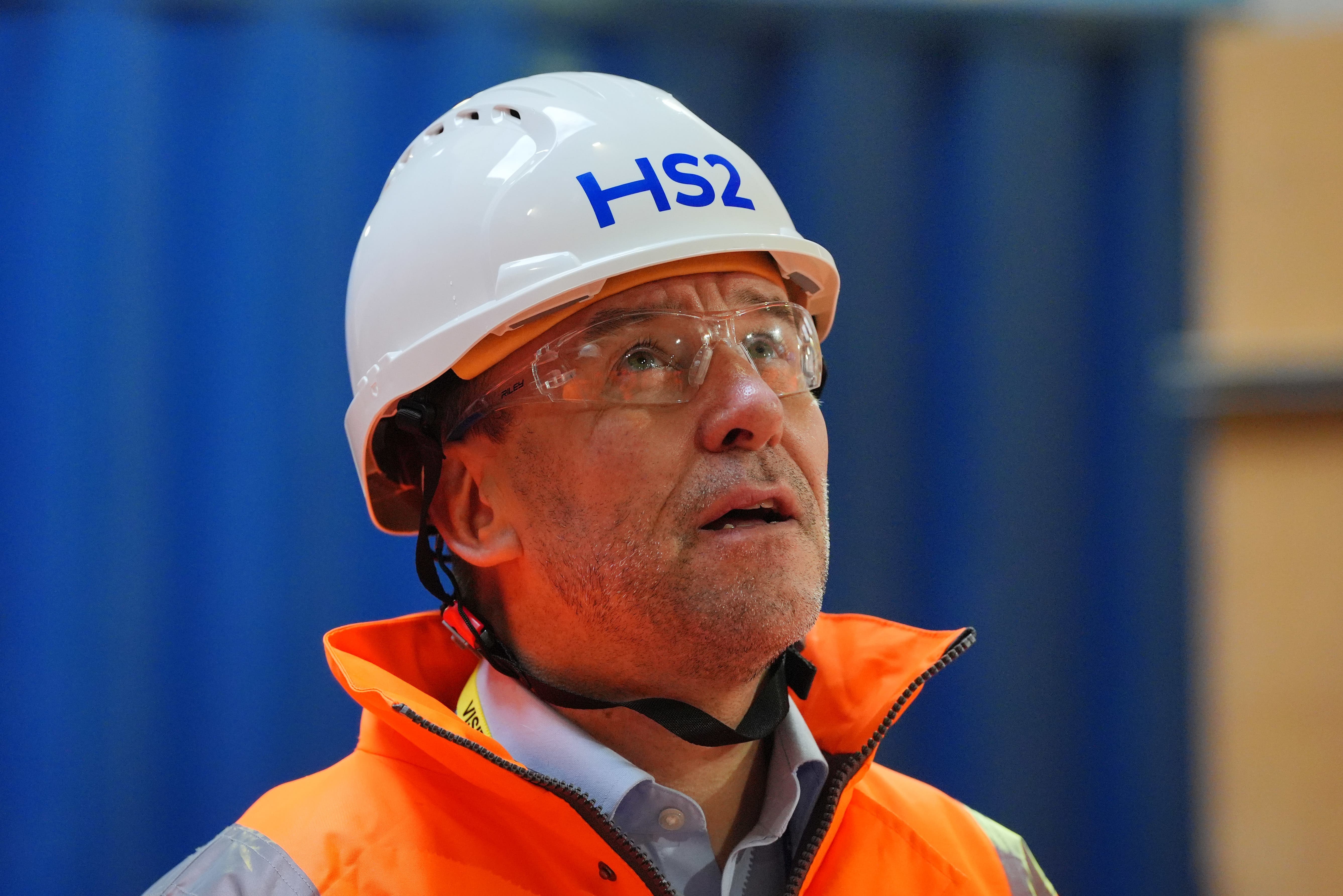 Mark Wild, chief executive of HS2 Ltd, said he is committed to ensuring the railway opens ‘safely and efficiently’ (Jonathan Brady/PA)