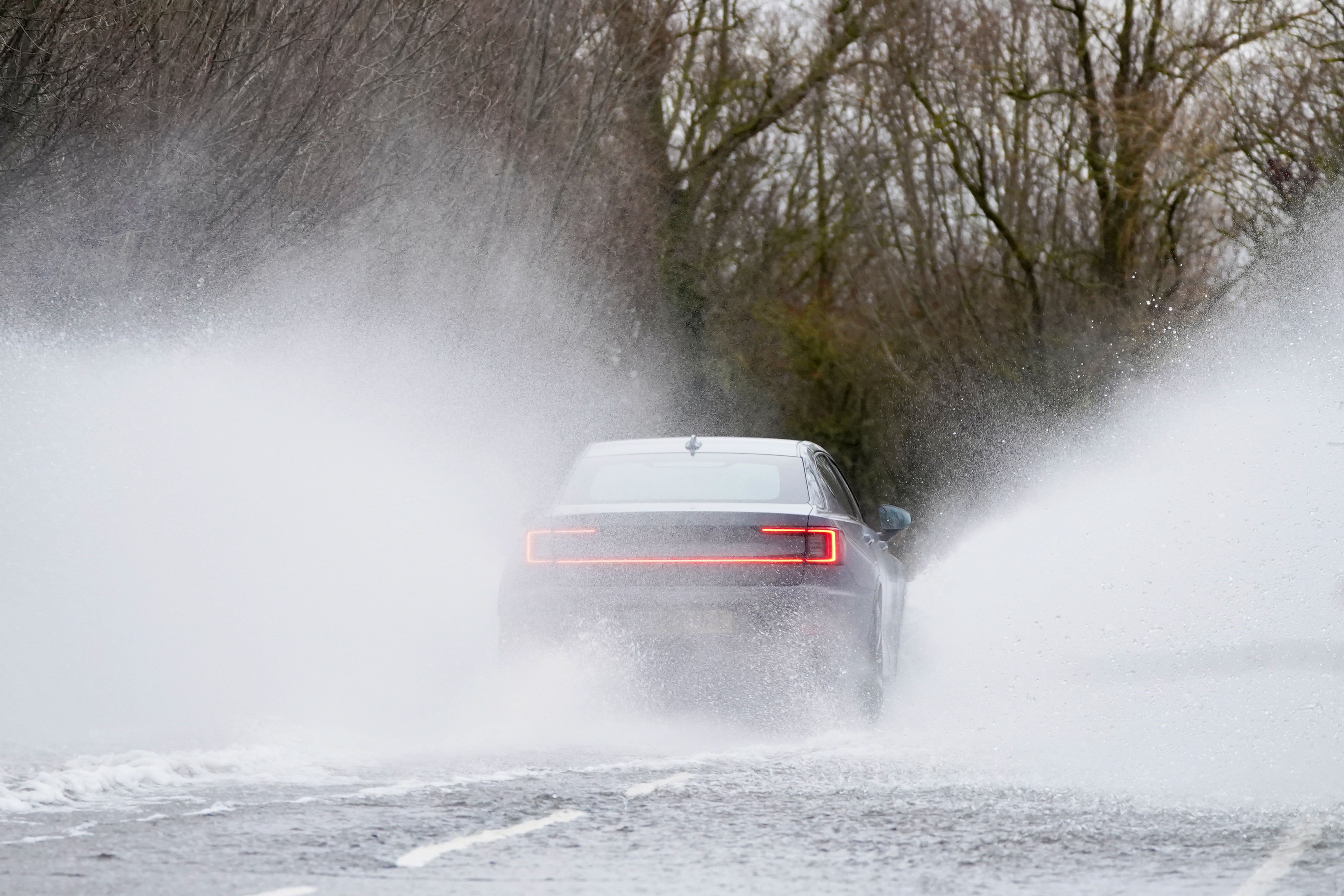 Weather warnings of heavy rain have been issued (Joe Giddens/PA)