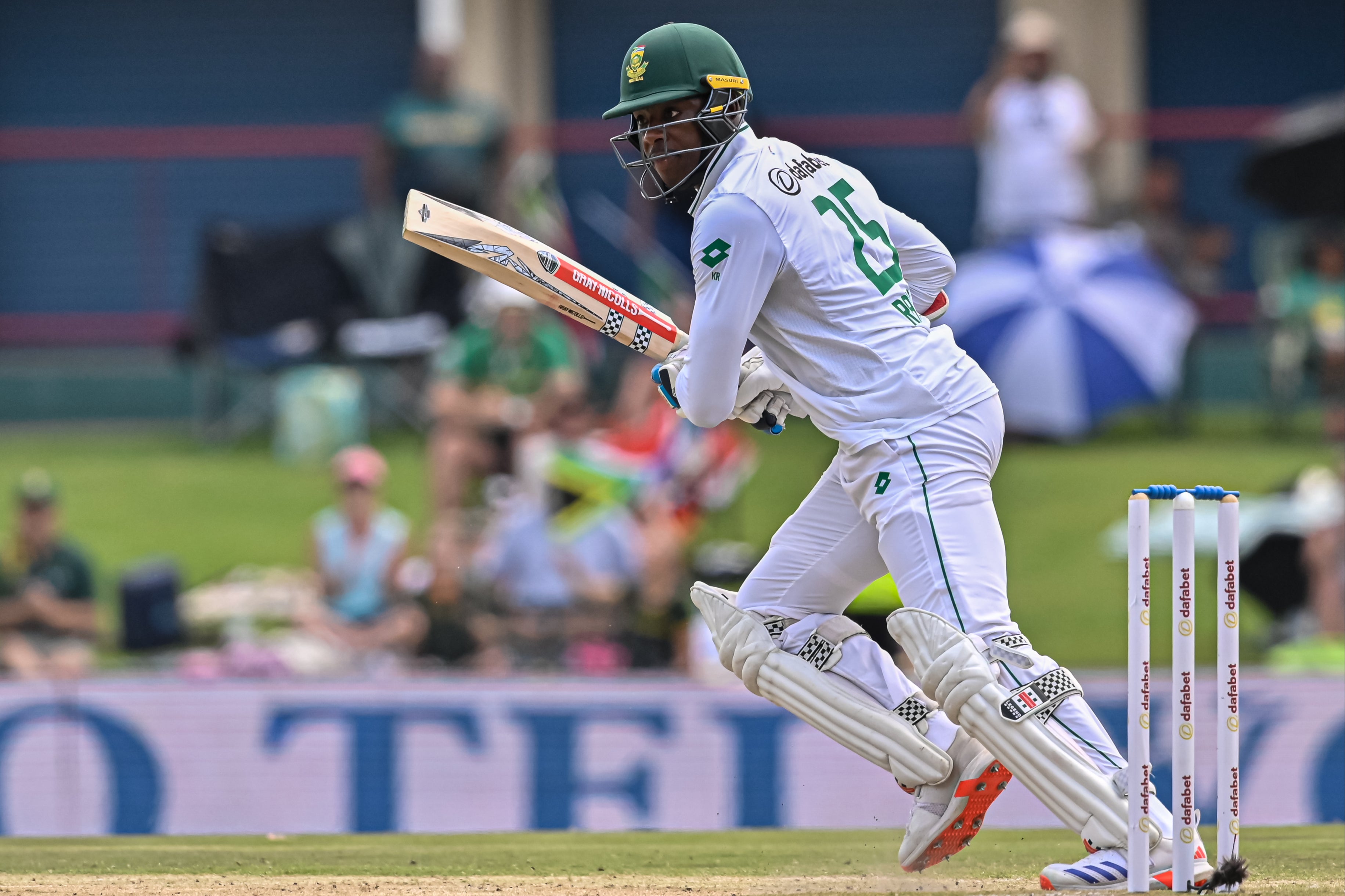 Kagiso Rabada steered South Africa to victory with some outstanding stroke-making