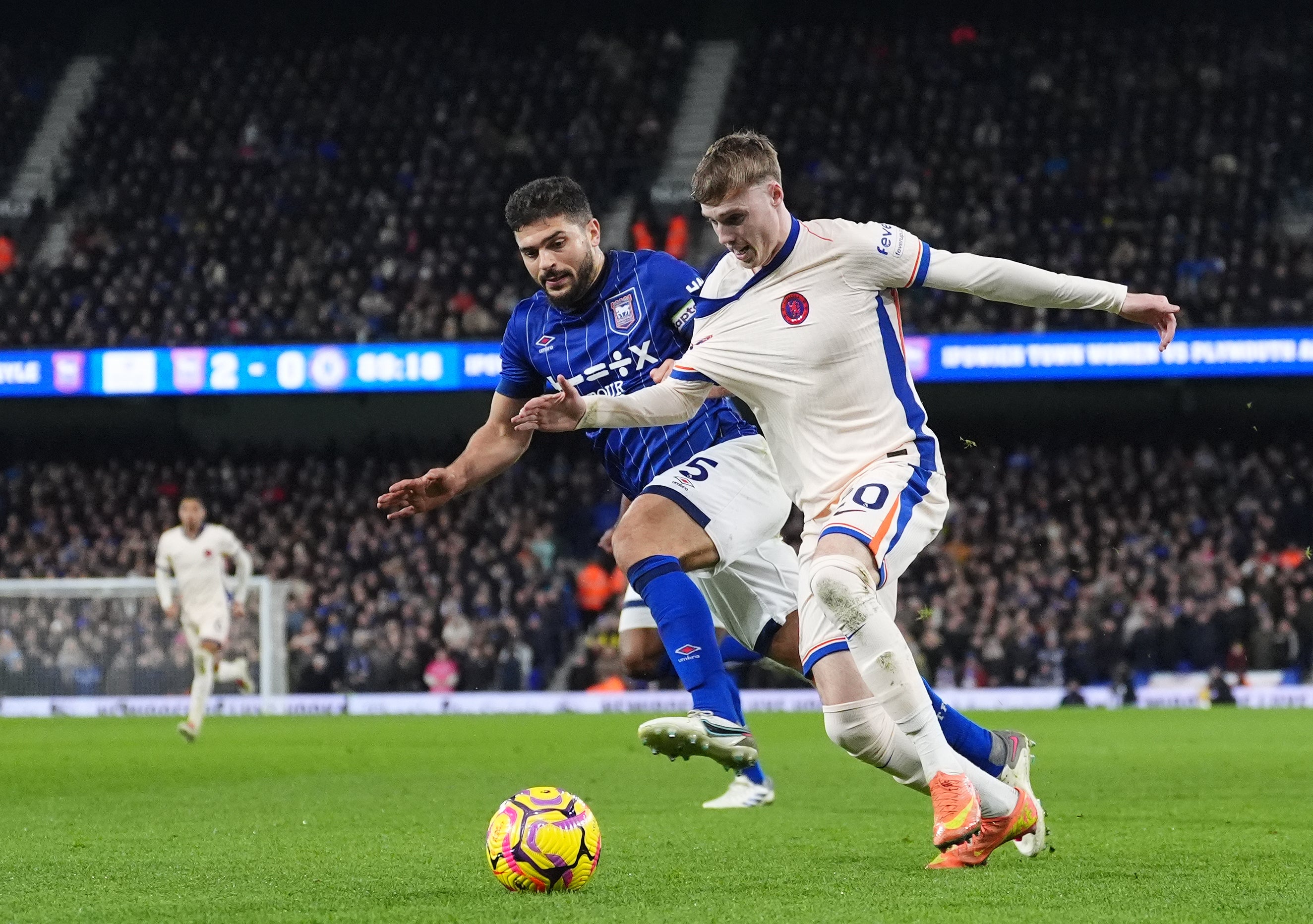 Cole Palmer was unable to prevent Chelsea’s defeat (Adam Davy/PA)