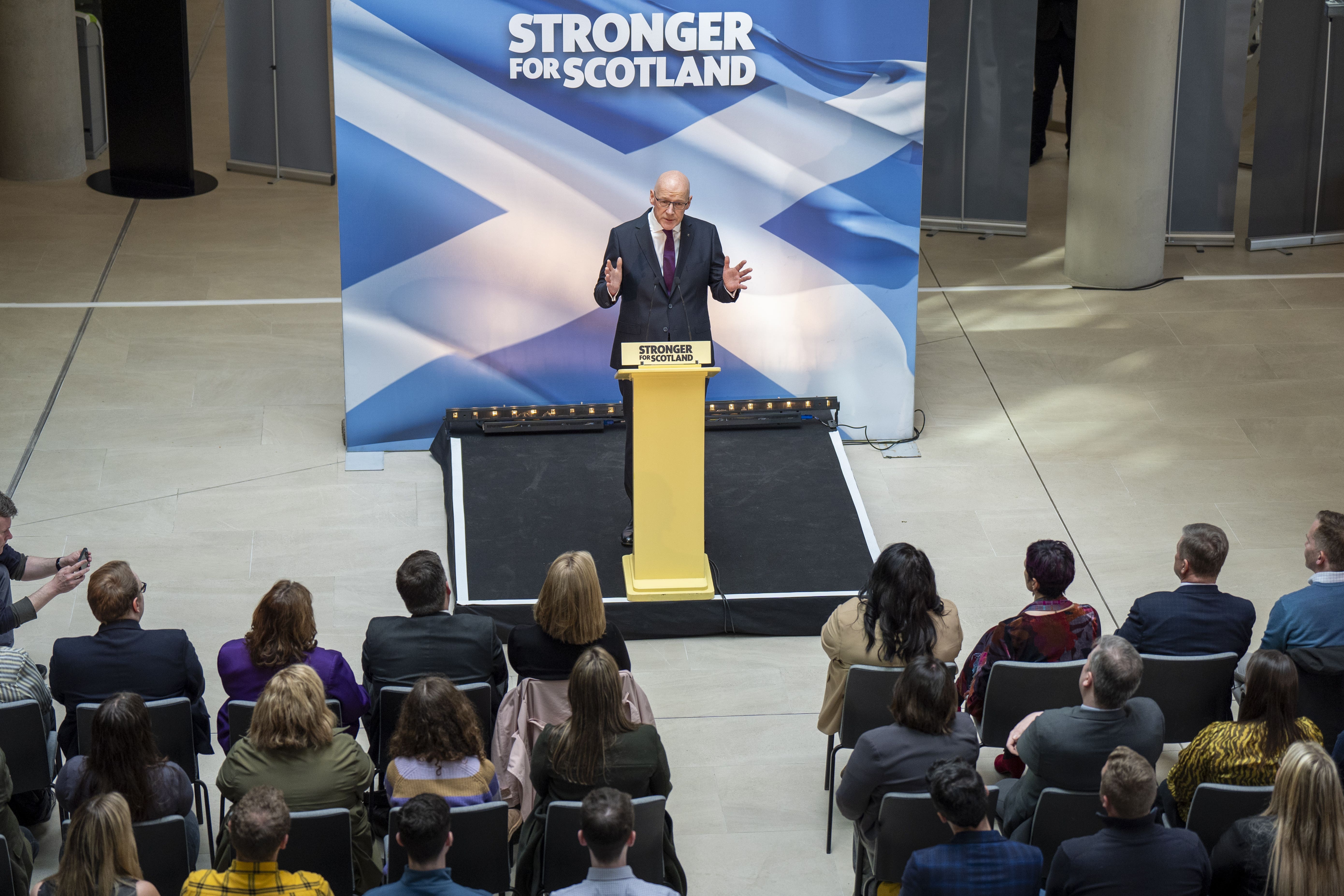 2024 saw a new first minister elected (Jane Barlow/PA)