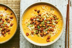 Sweet potato gochujang soup: A high-protein winter warmer