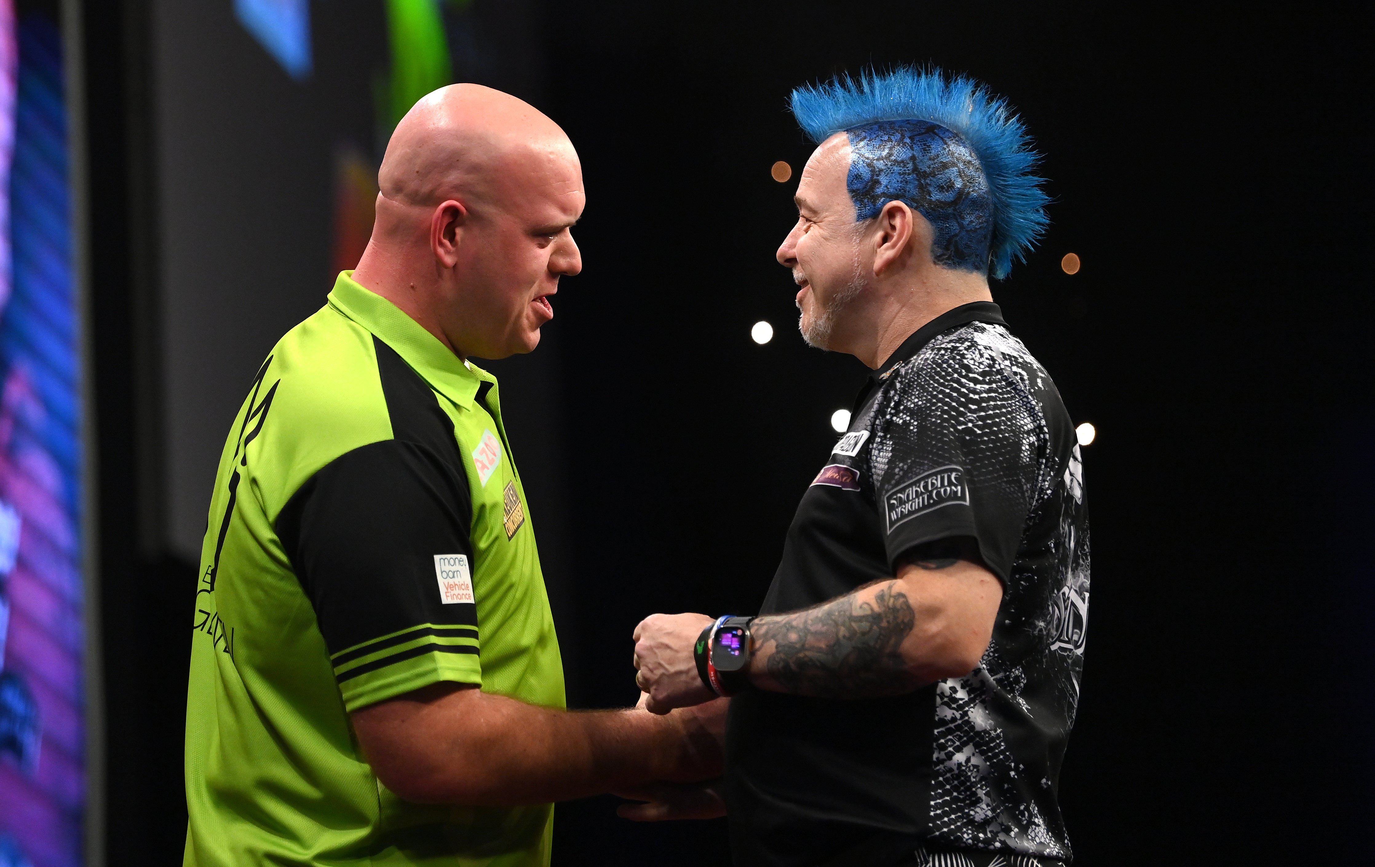 Peter Wright’s views have provoked a reaction from Michael van Gerwen