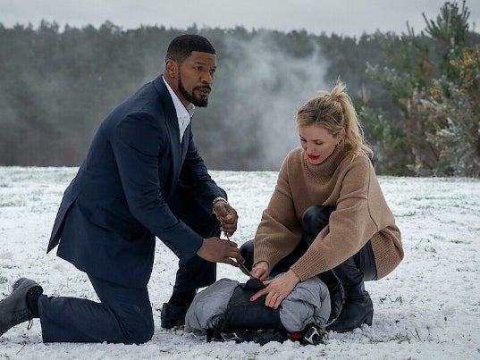 Jamie Foxx and Cameron Diaz in ‘Back in Action’