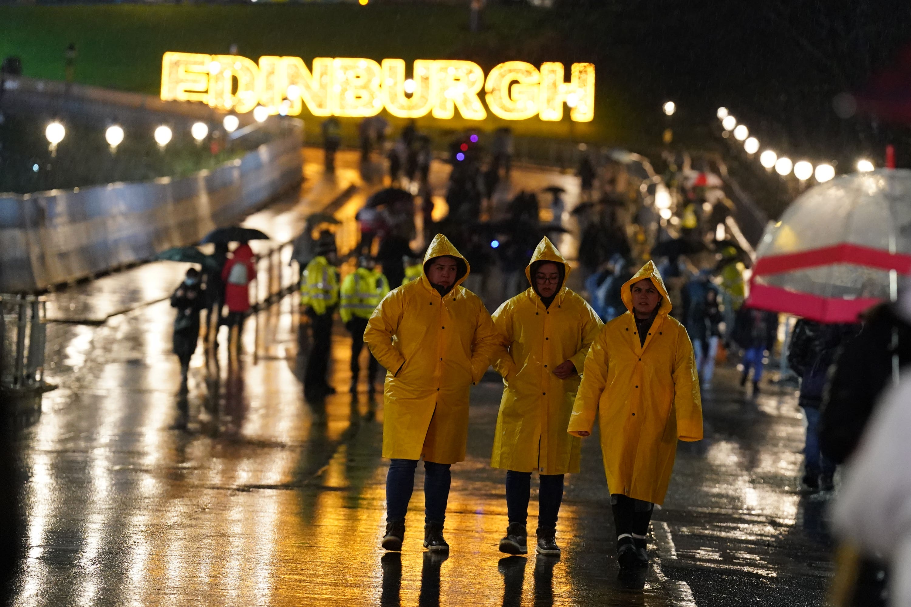 Only indoor Hogmanay celebrations will take place in Edinburgh this year (PA)