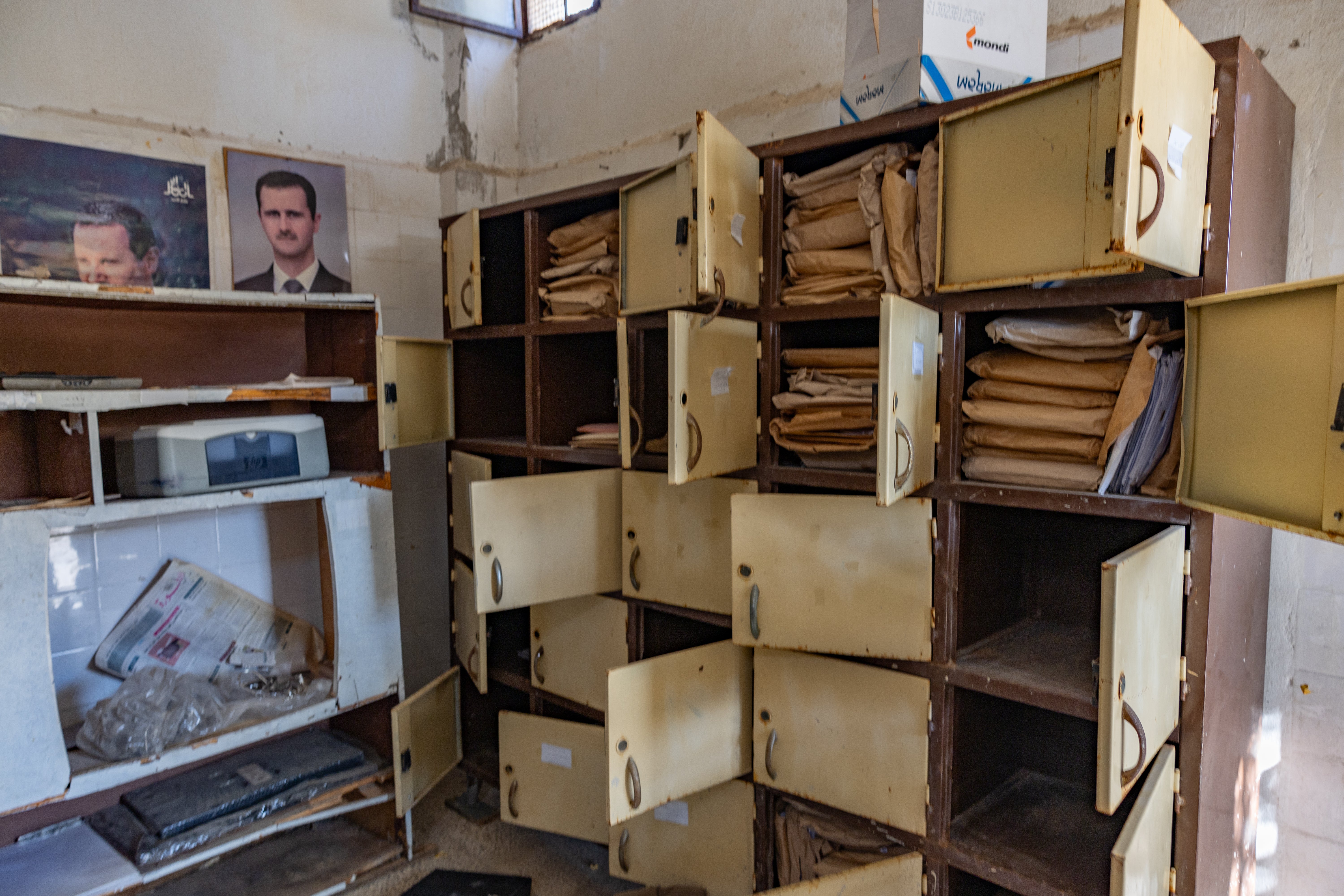 Many documents have been recovered but countless others were destroyed in the days leading up to the regime’s collapse