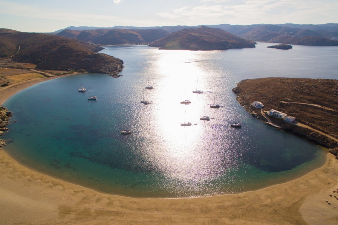 Kythnos, where you can find serenity by the sea