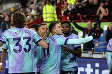 Arsenal show vital quality to surge to comeback victory over Brentford