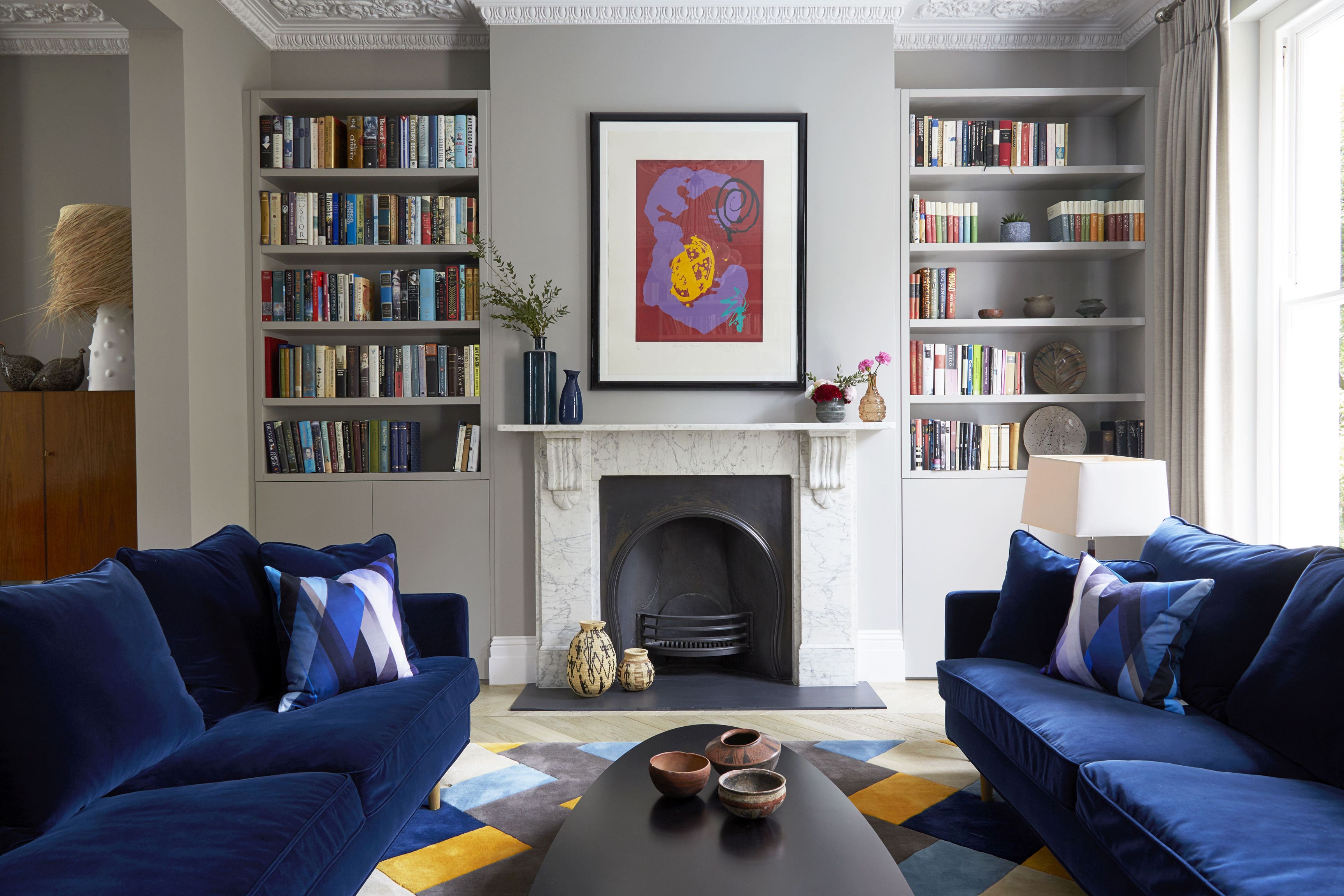 From ‘intentional clutter’ to layered colour and texture, there’s lots going on (Simpson & Voyle/Anna Stahaki/PA)