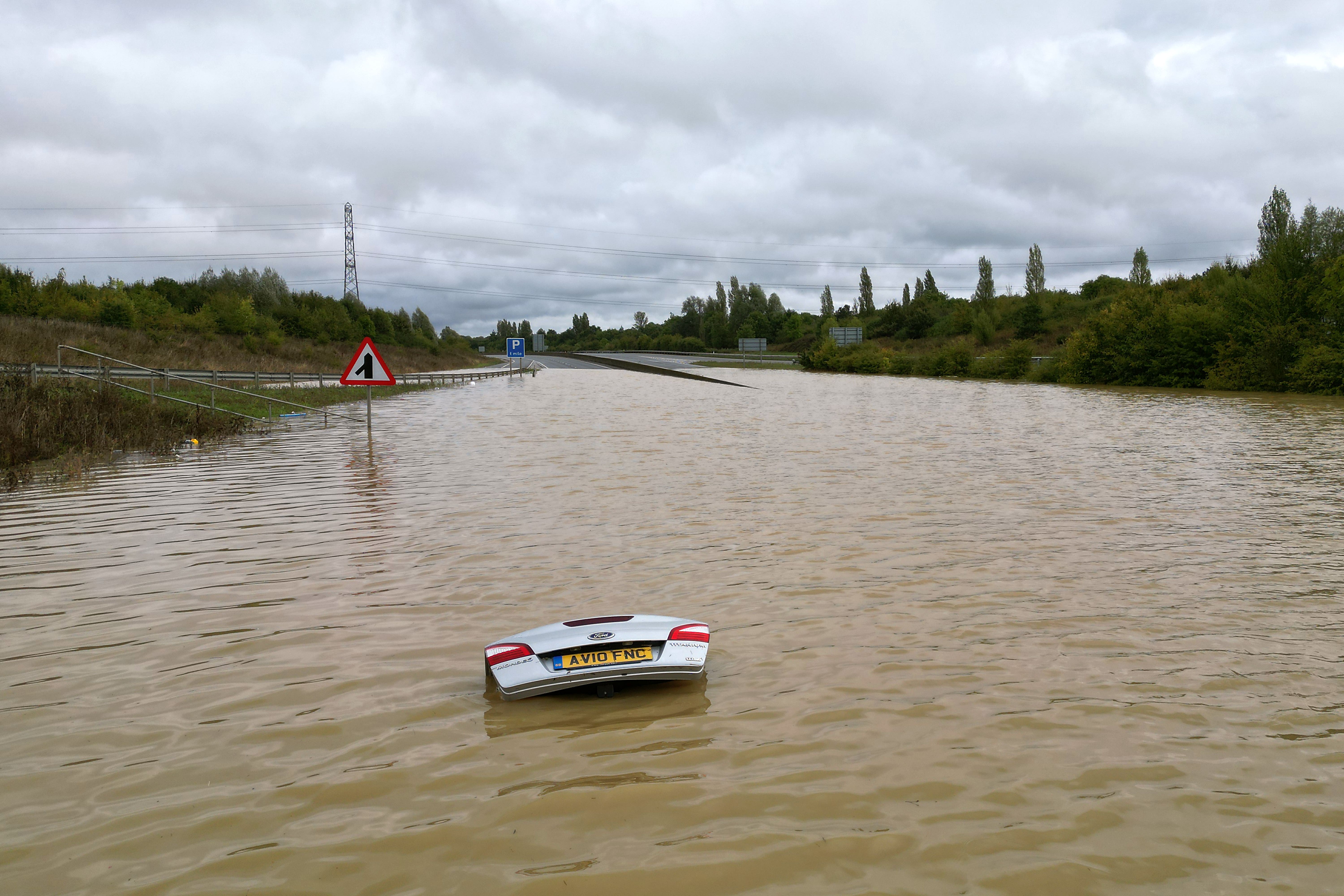 The UK has had its fourth warmest year on record, with some counties seeing their second wettest years on record (Joe Giddens/PA)