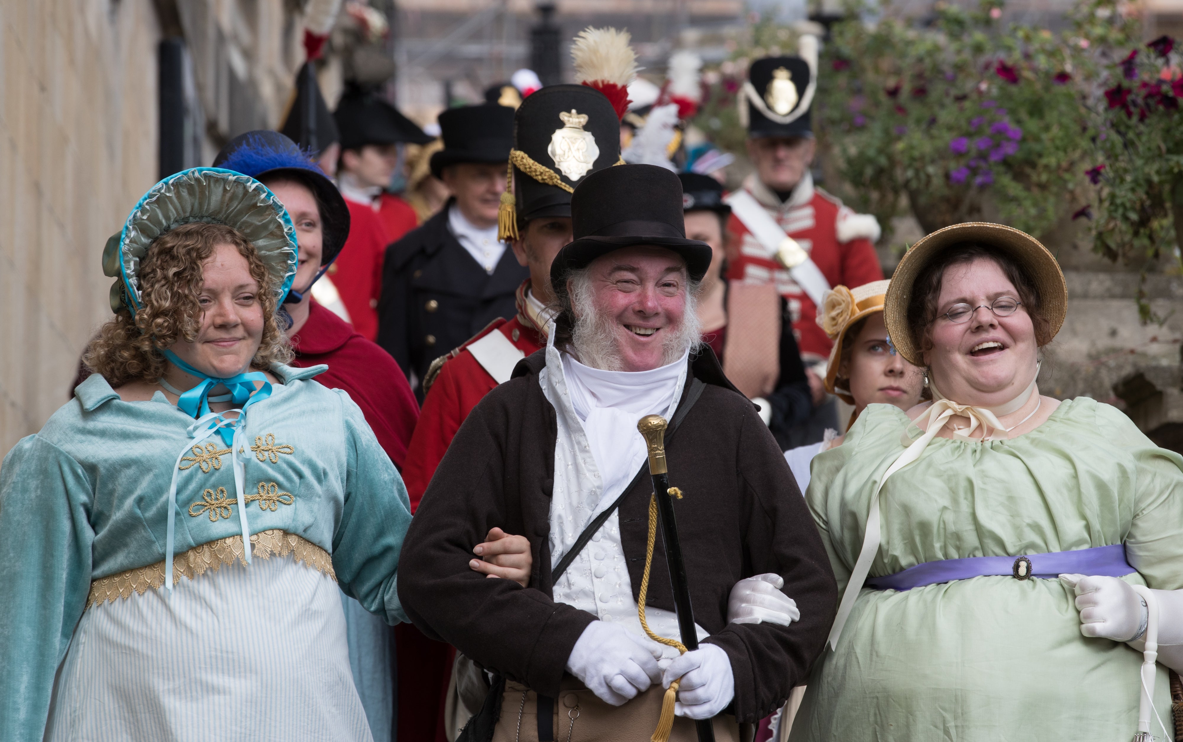 There’s no shortage of grand costumed balls and historical dancing this year, which marks the 250th anniversary of Austen’s birth