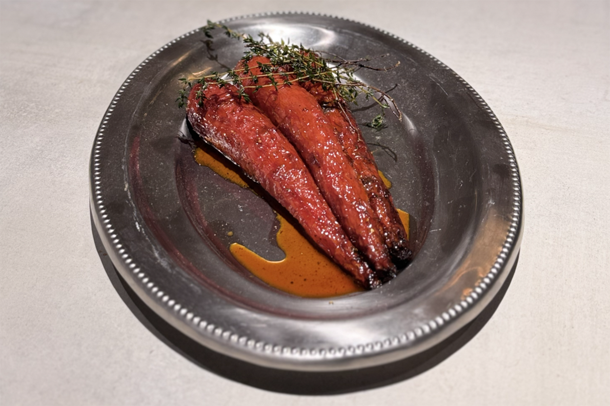 Not your average roasted carrot