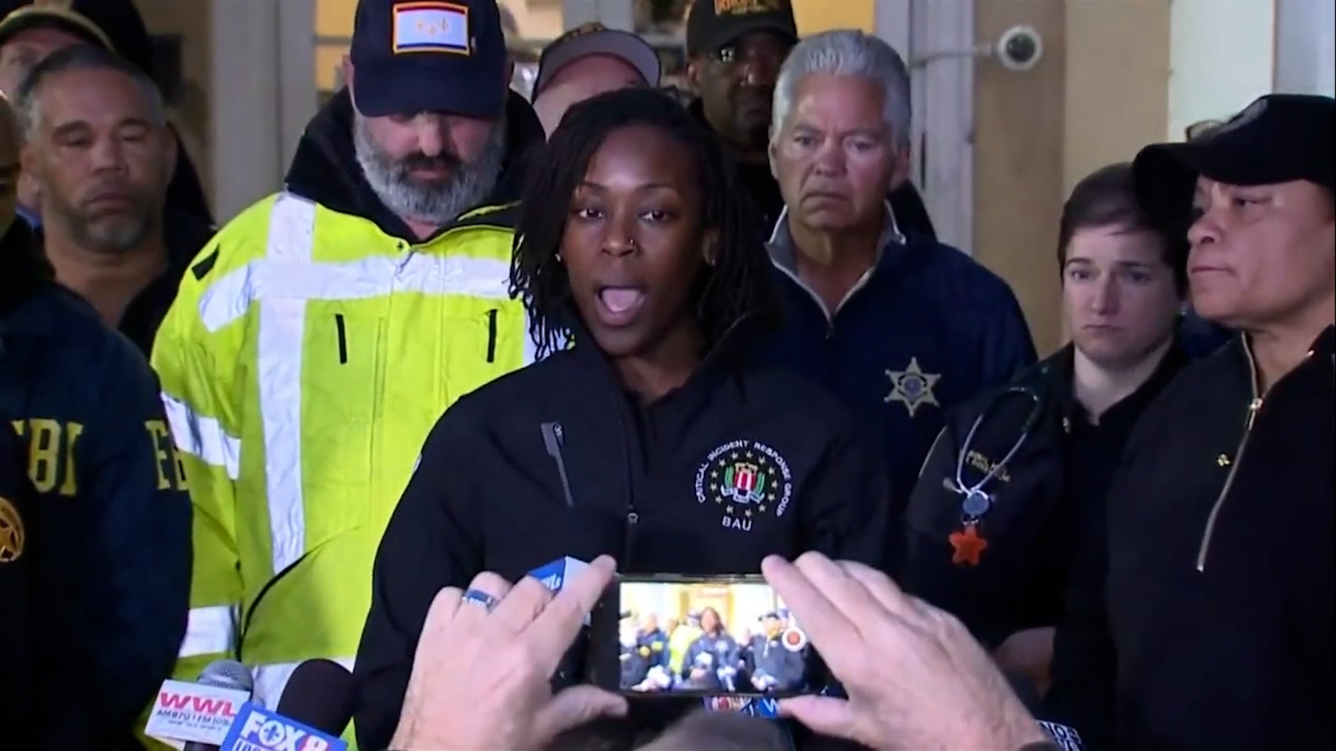 Multiple posts online called out the jewellry worn by Assistant Special Agent in Charge Alethea Duncan, who provided initial updates on the attack in New Orleans