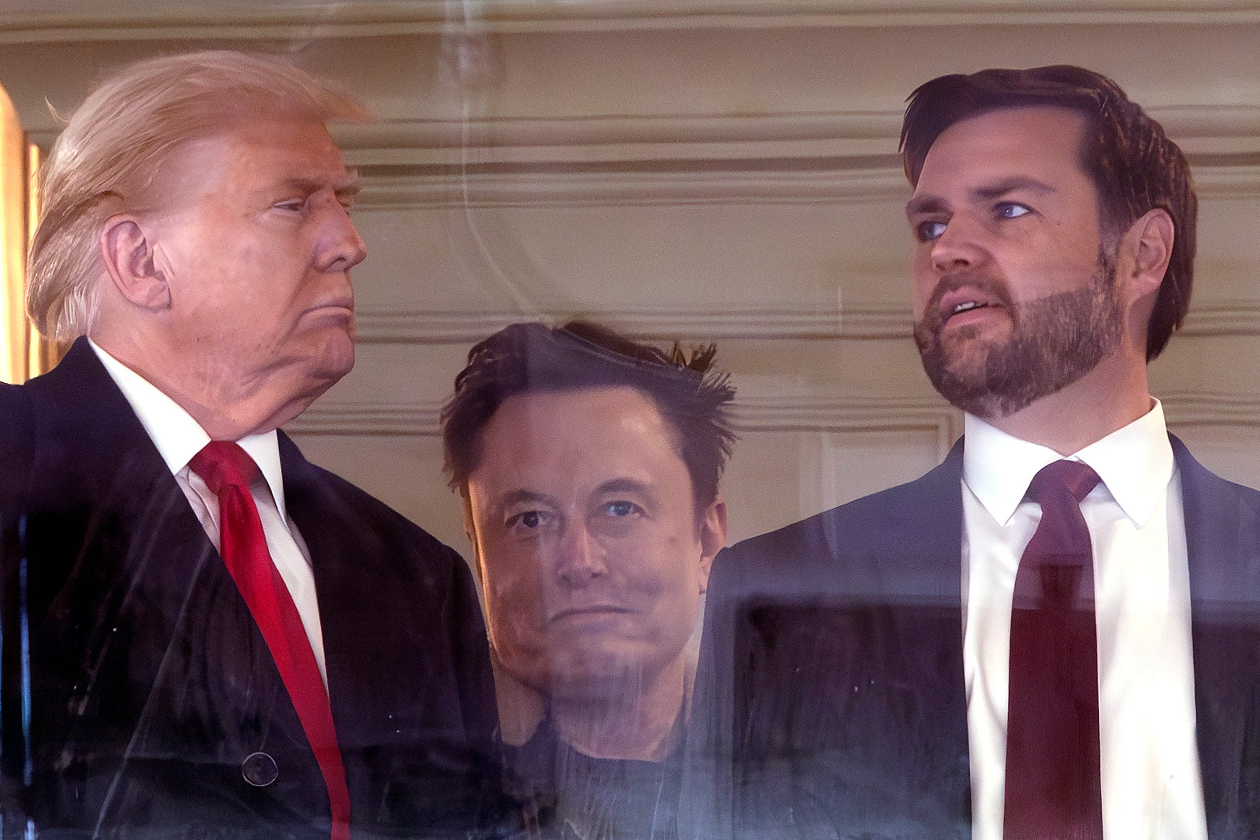 Elon Musk, pictured here with Donald Trump and JD Vance, has expressed his support for the German far-right party Alternative for Germany