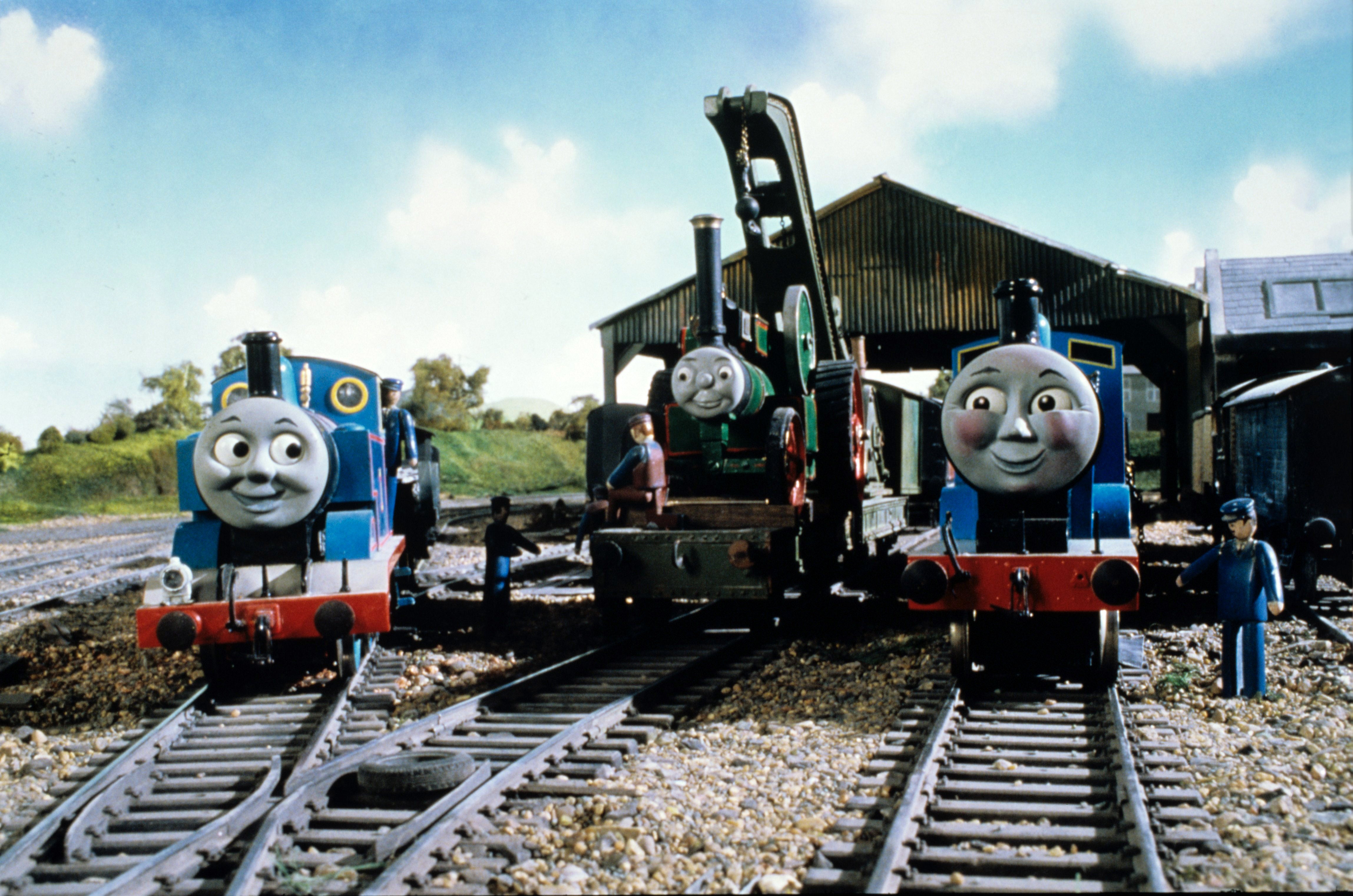 Thomas the Tank Engine, Trevor and Edward in ‘Thomas & Friends’