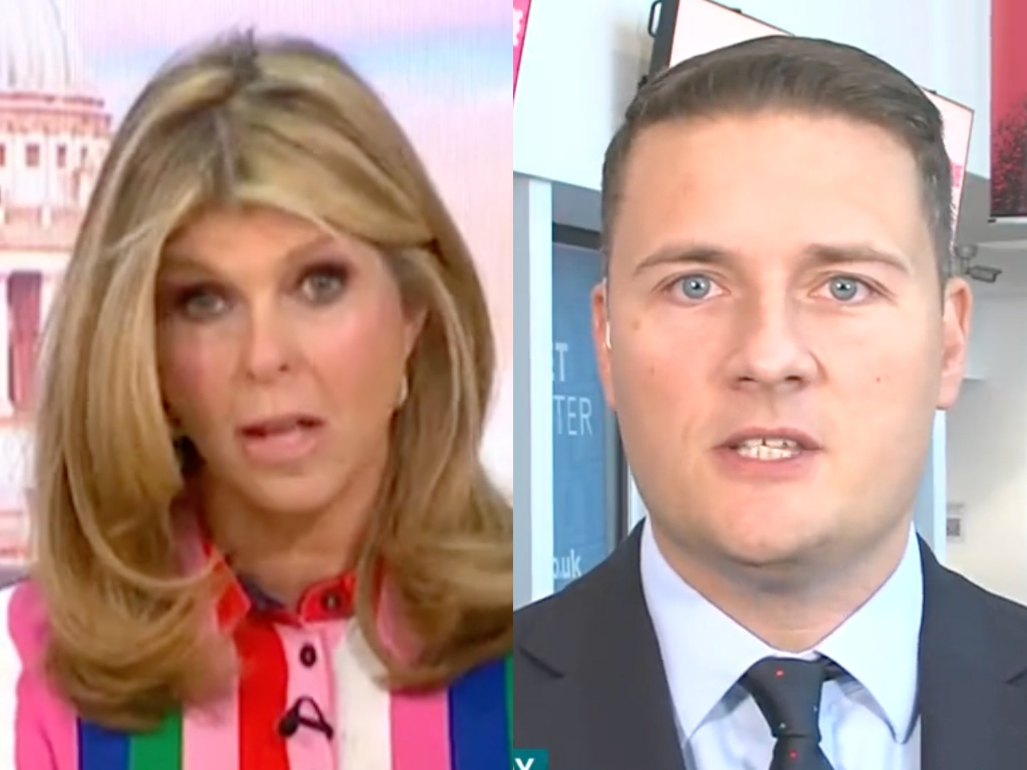 Kate Garraway and Wes Streeting on ‘Good Morning Britain’