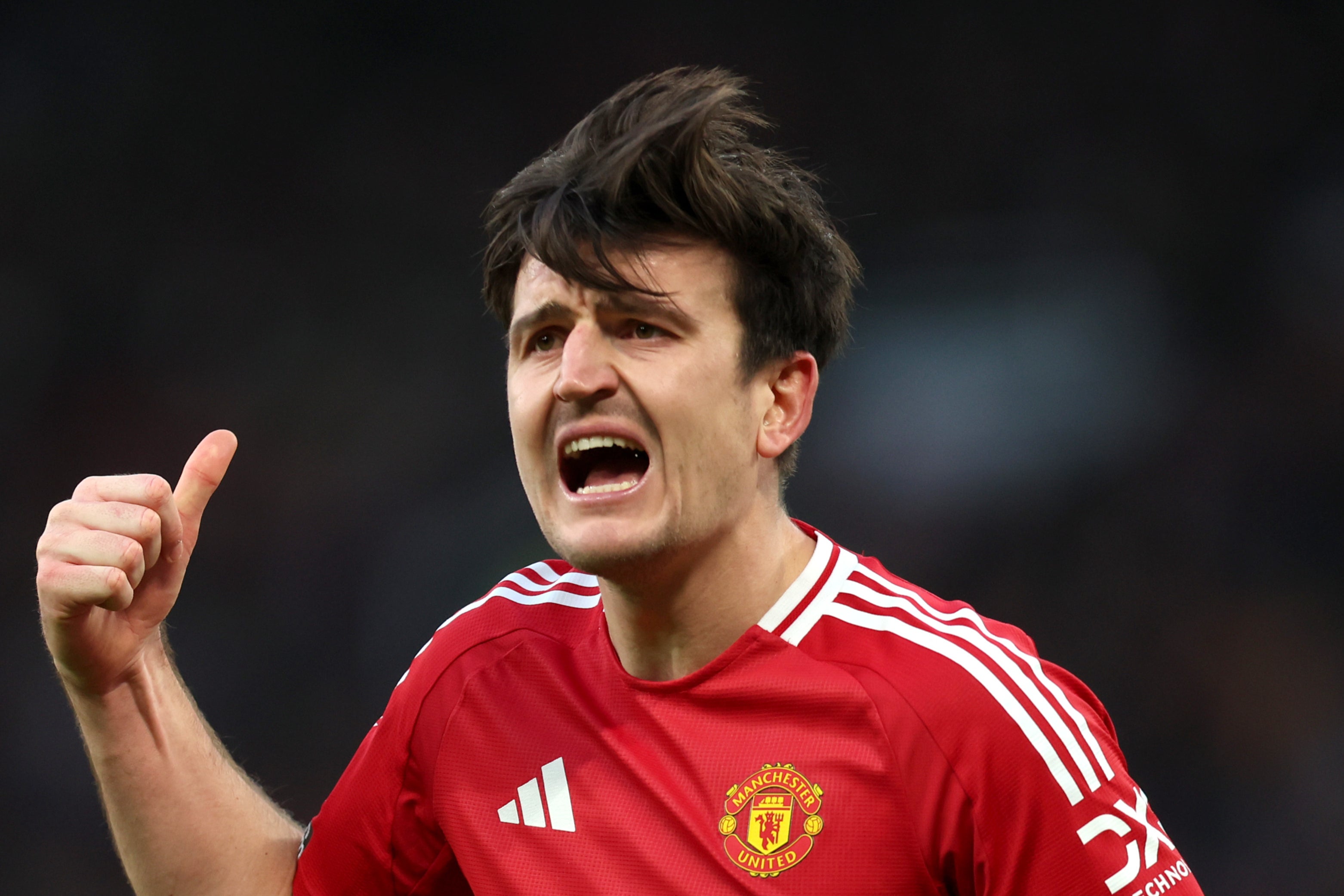 Manchester United centre back and former captain Harry Maguire