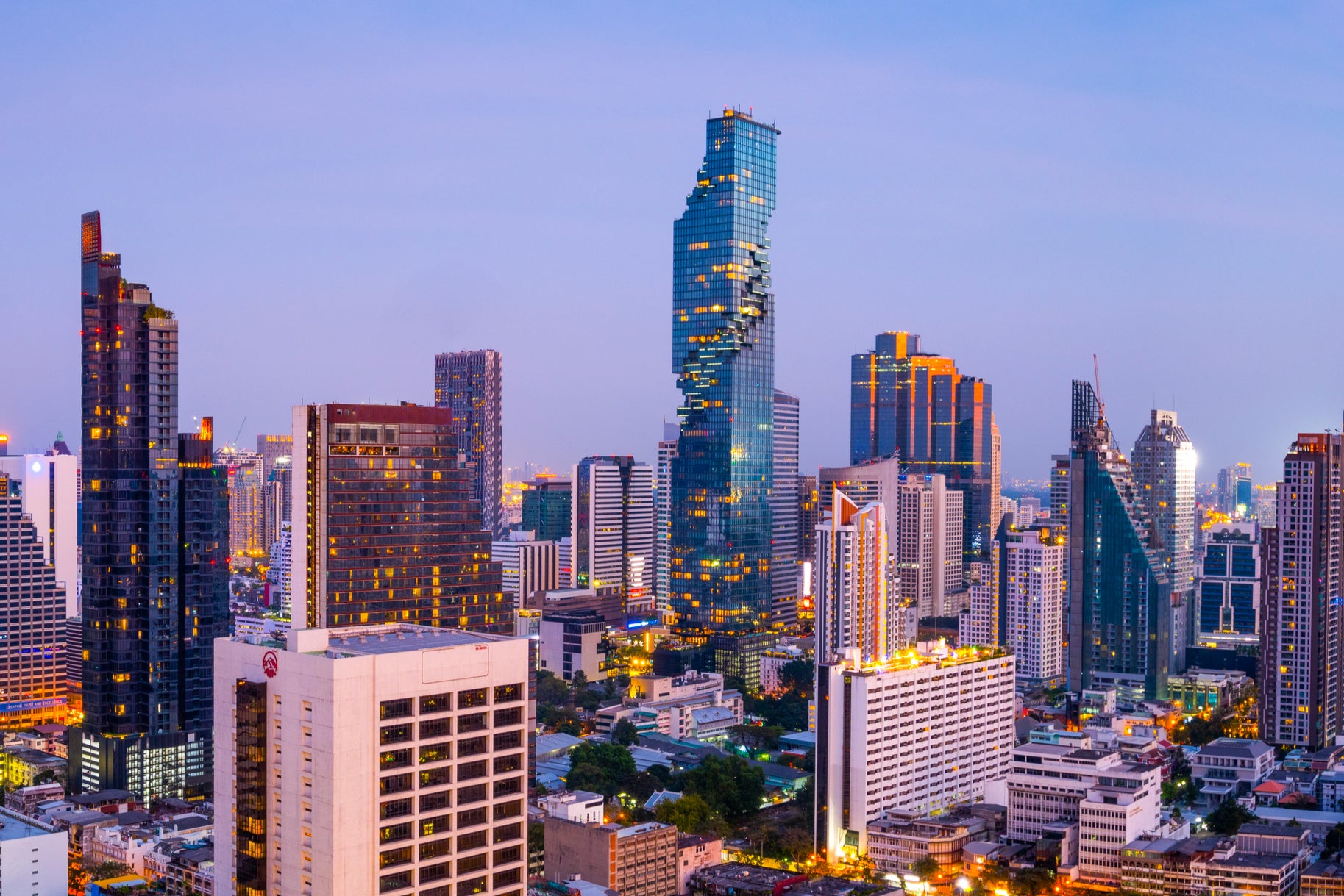 The King Power Mahanakhon is an architectural must-see in the city