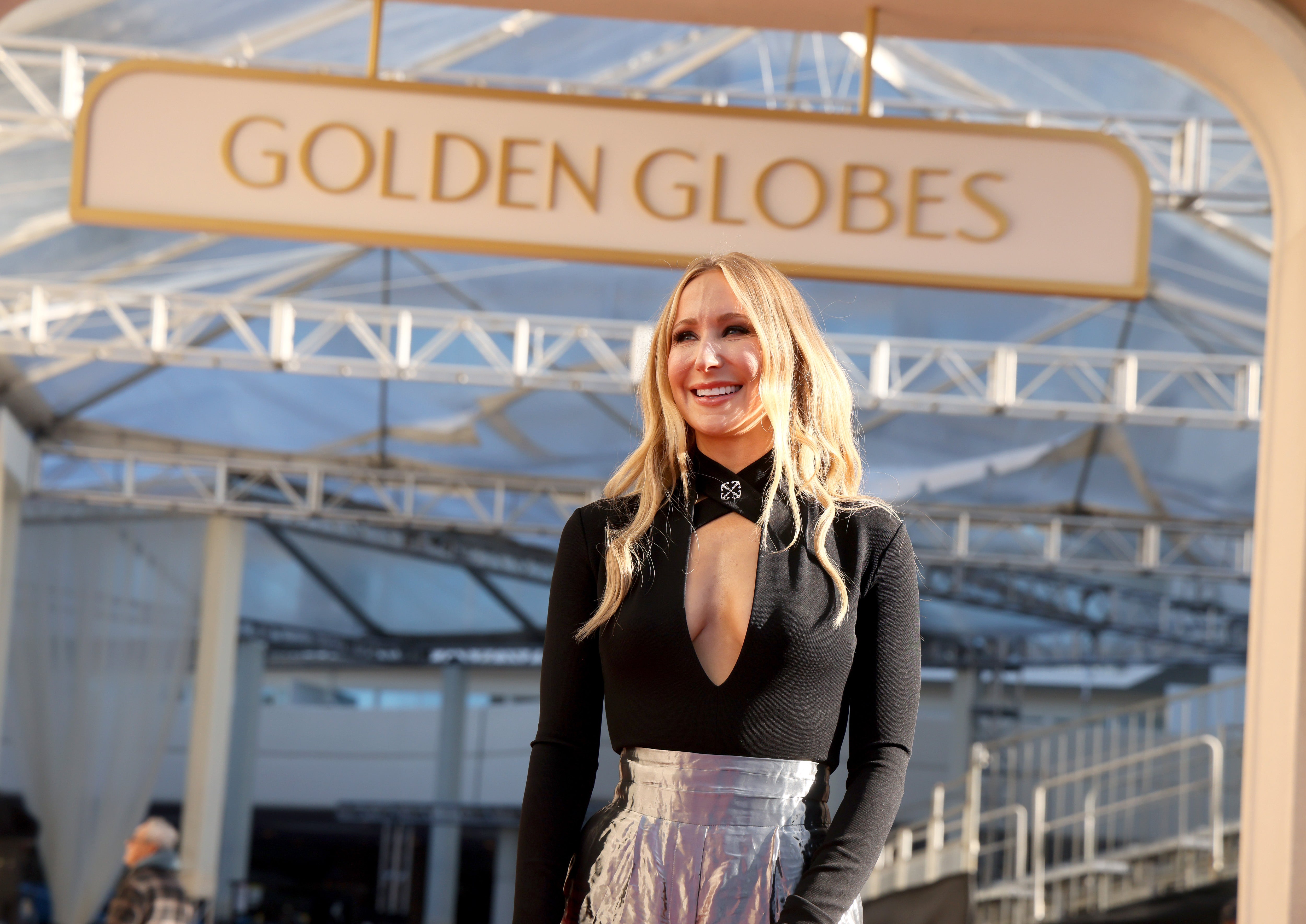 Glaser said she would mostly avoid talking about politics at the Golden Globes