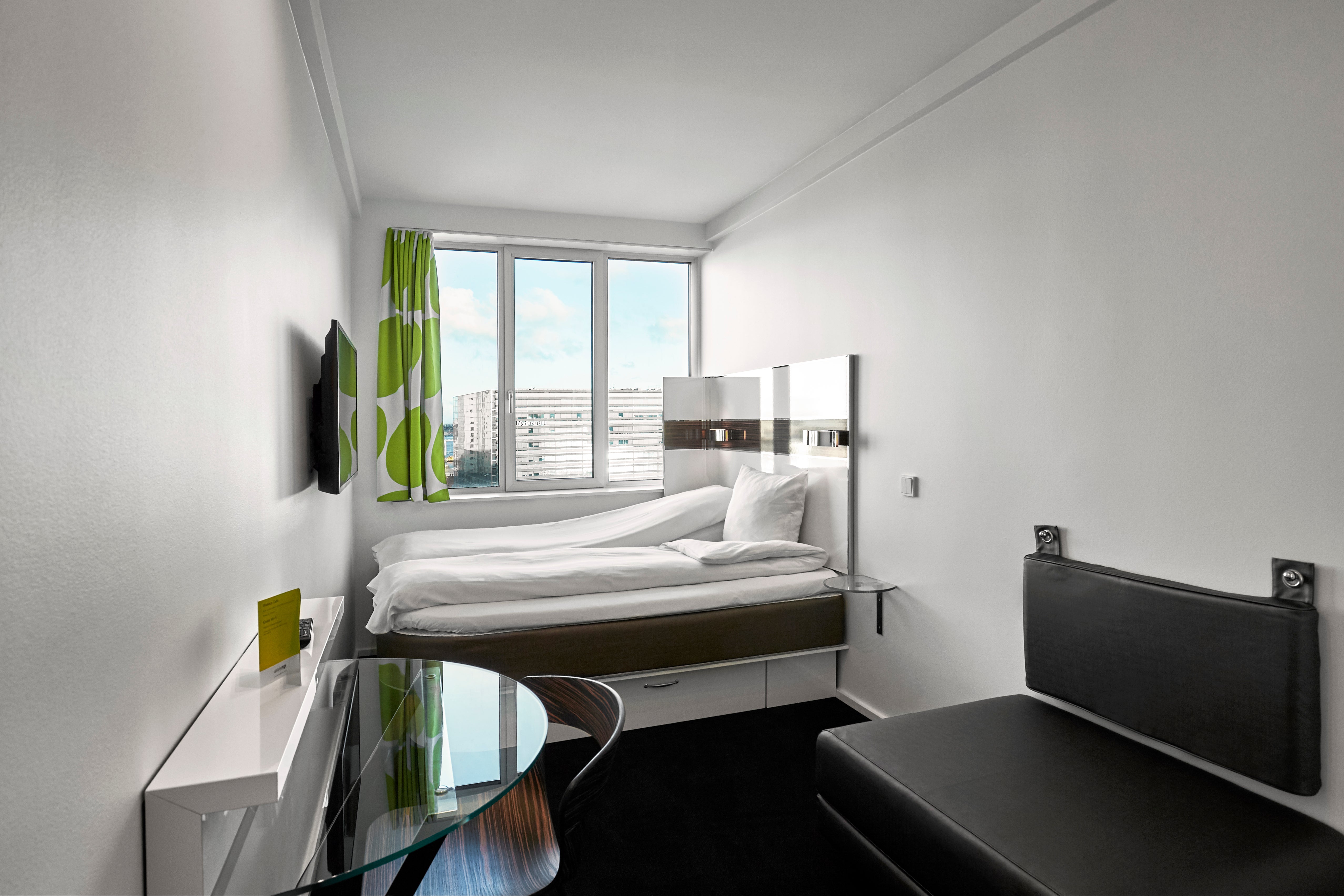 Wake Up Copenhagen is complete with family rooms, a 24-hour cafe and a bike rental