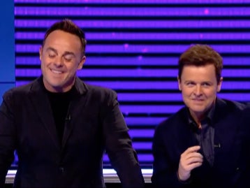 Ant and Dec were divided over a question on ‘Limitless Win'