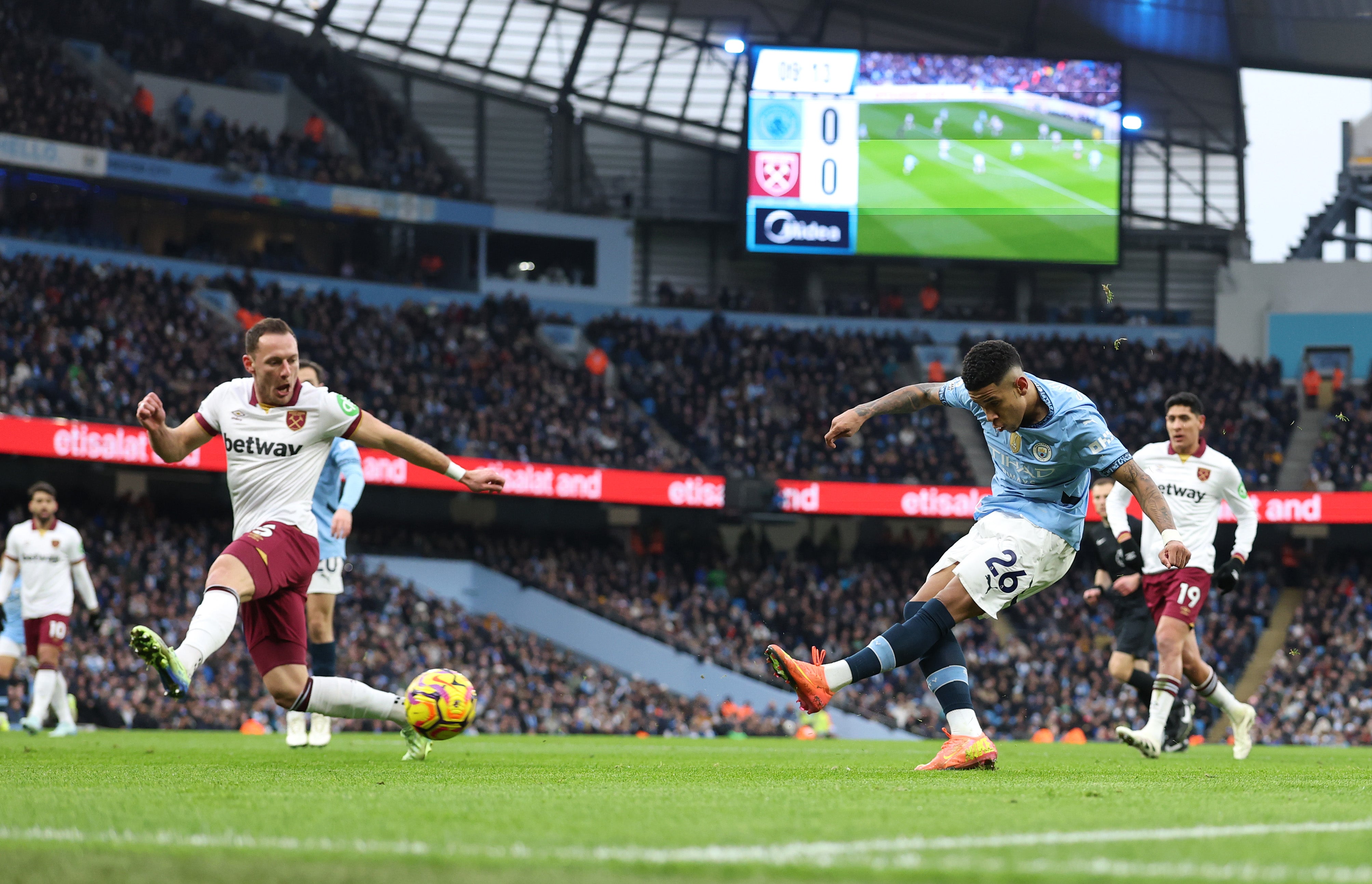 Savinho’s deflected strike opened the scoring and gave City the impetus to go on and win the game