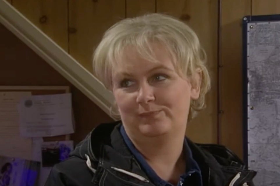 Sue Cleaver’s first appearance as Eileen Grimshaw in May 2000