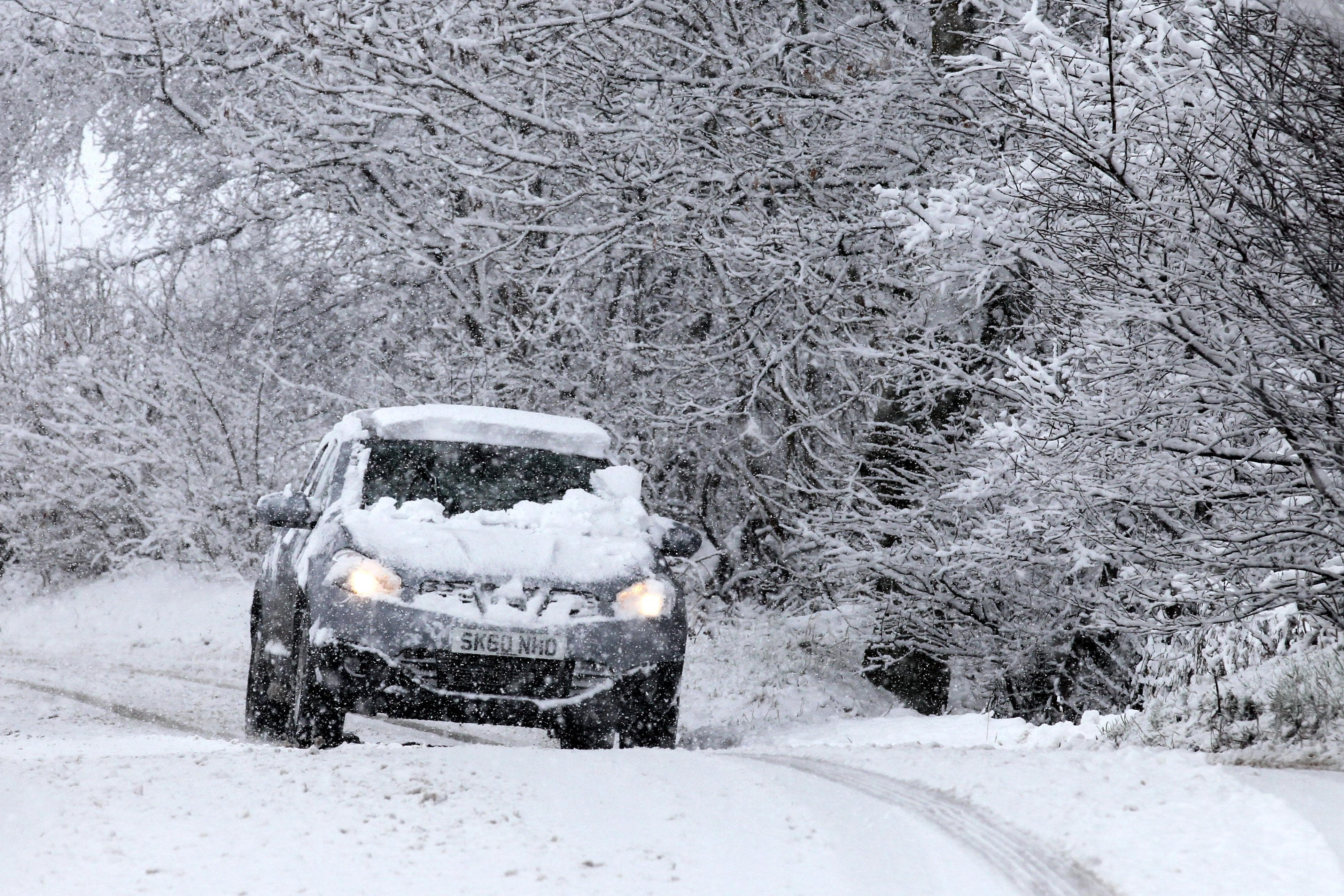 Weather warnings are in force in many parts of Scotland (Andrew Milligan/PA)