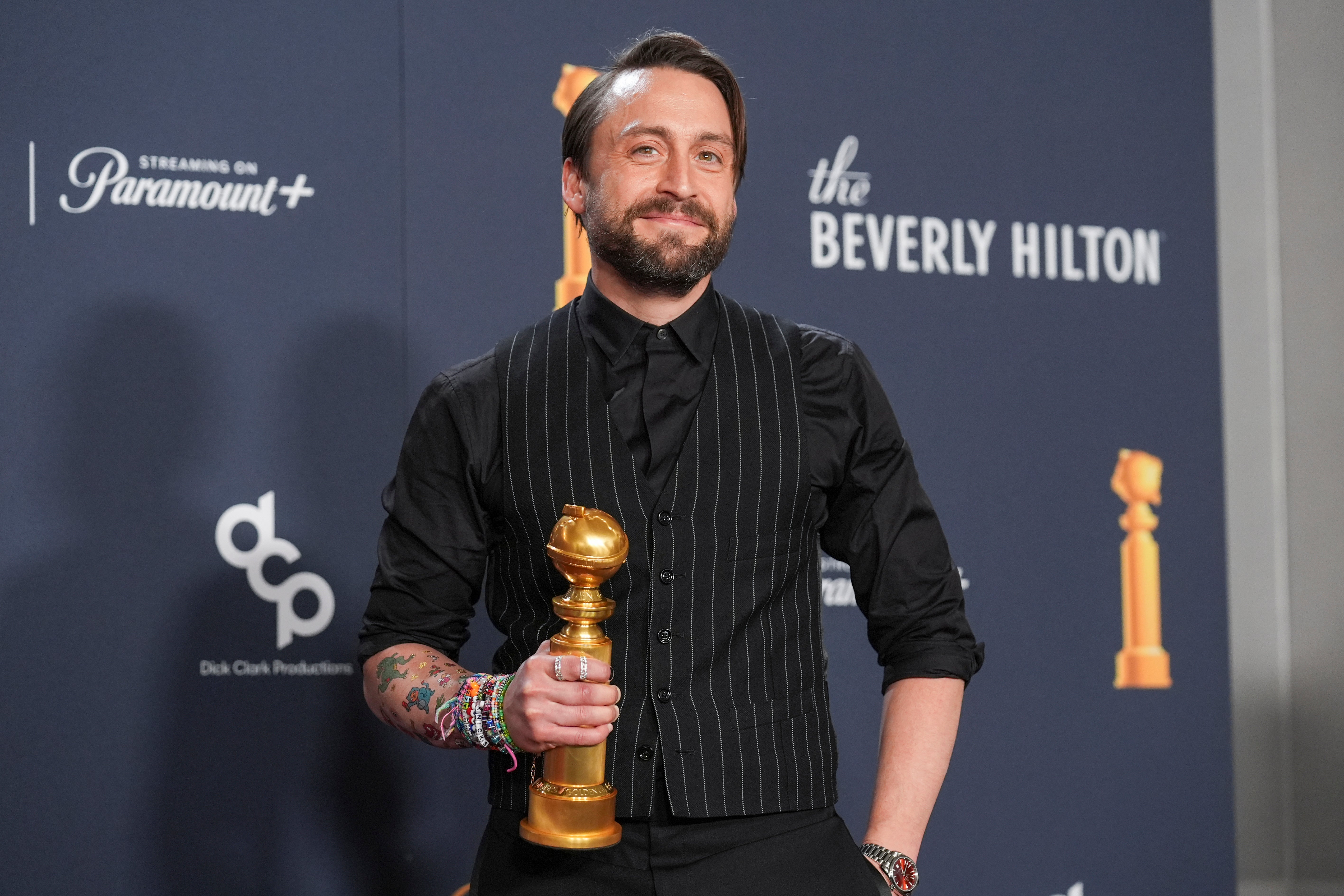 Kieran Culkin wins 2025 Golden Globe