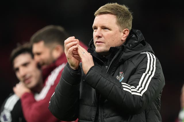 <p>Eddie Howe has Newcastle in great form </p>