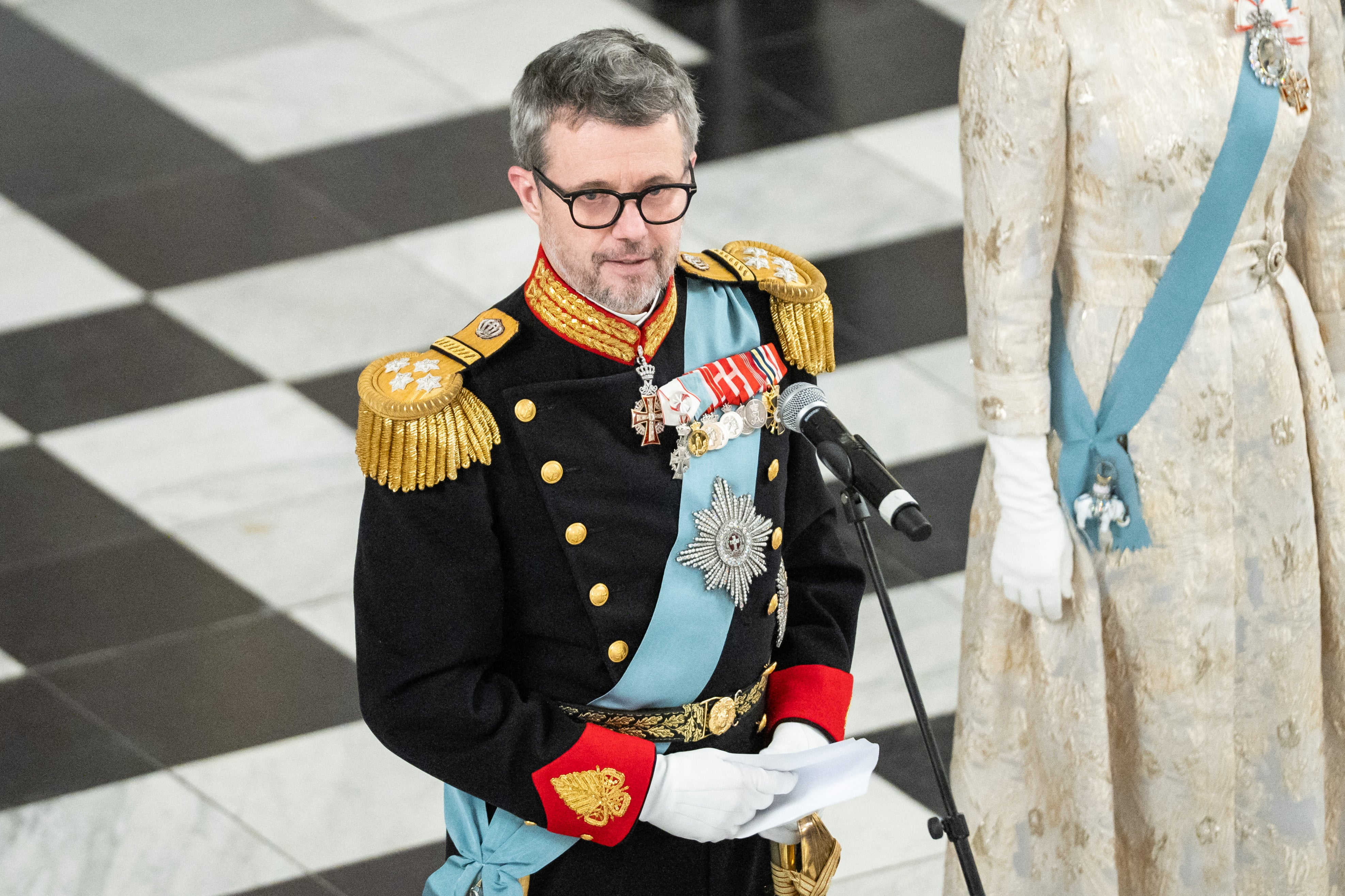 King Frederik came to power in January 2024