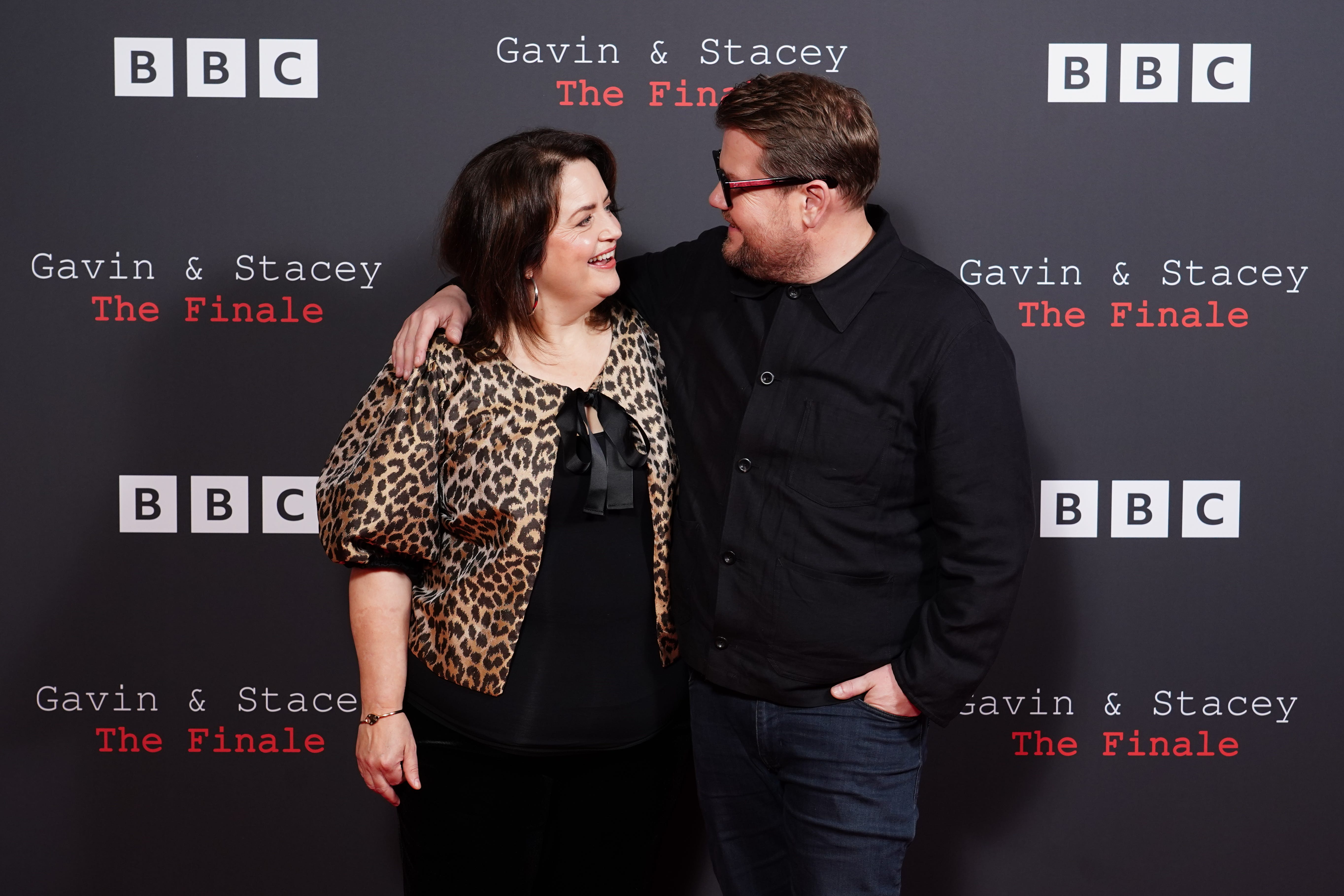 Gavin & Stacey was created and written by Ruth Jones and James Corden (Ian West/PA)