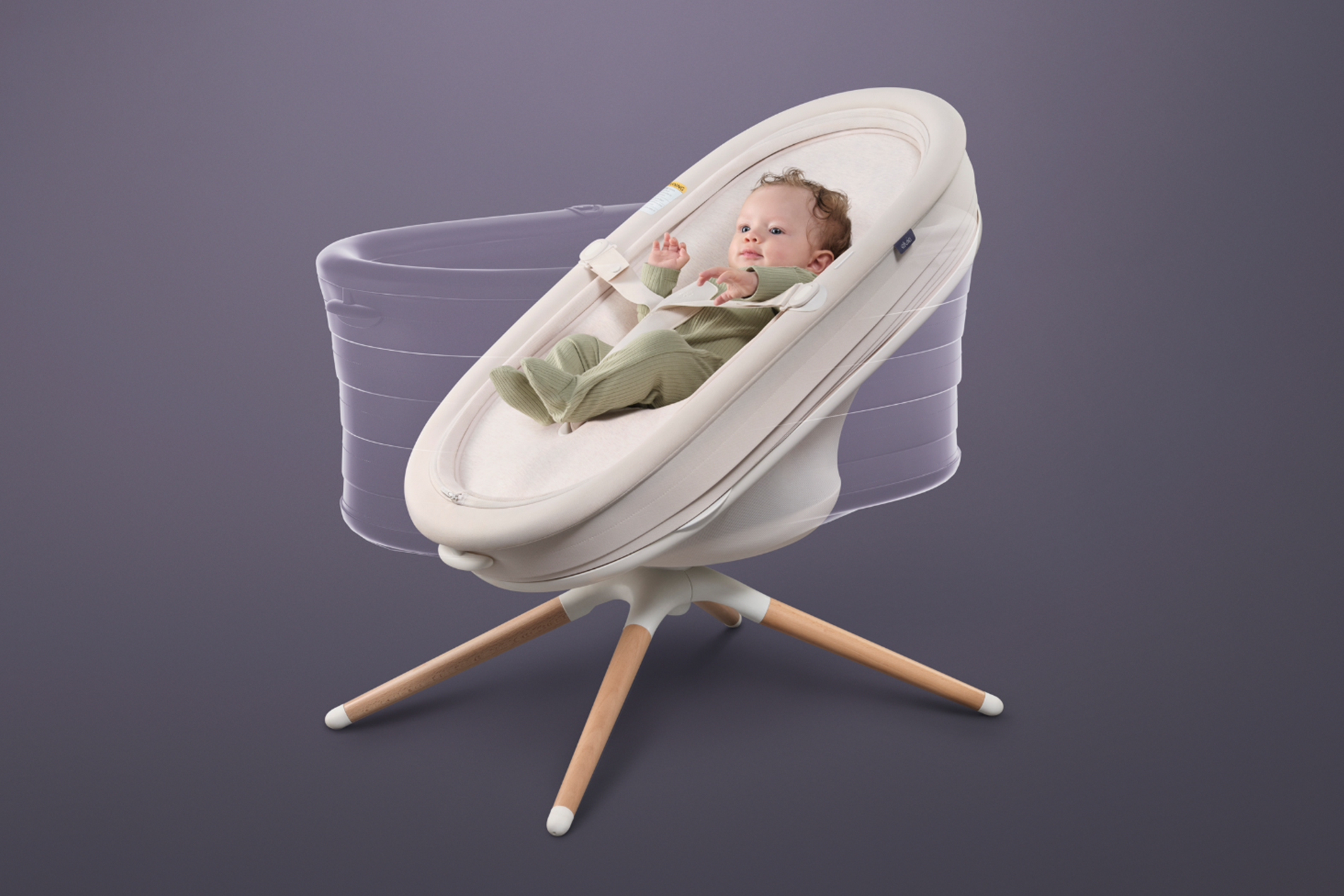 Elvie Rise smart baby bouncer (Elvie)