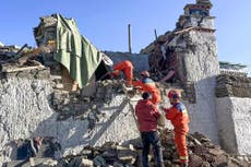 At least 95 killed in 7.1-magnitude Tibet earthquake as tremors felt across multiple countries